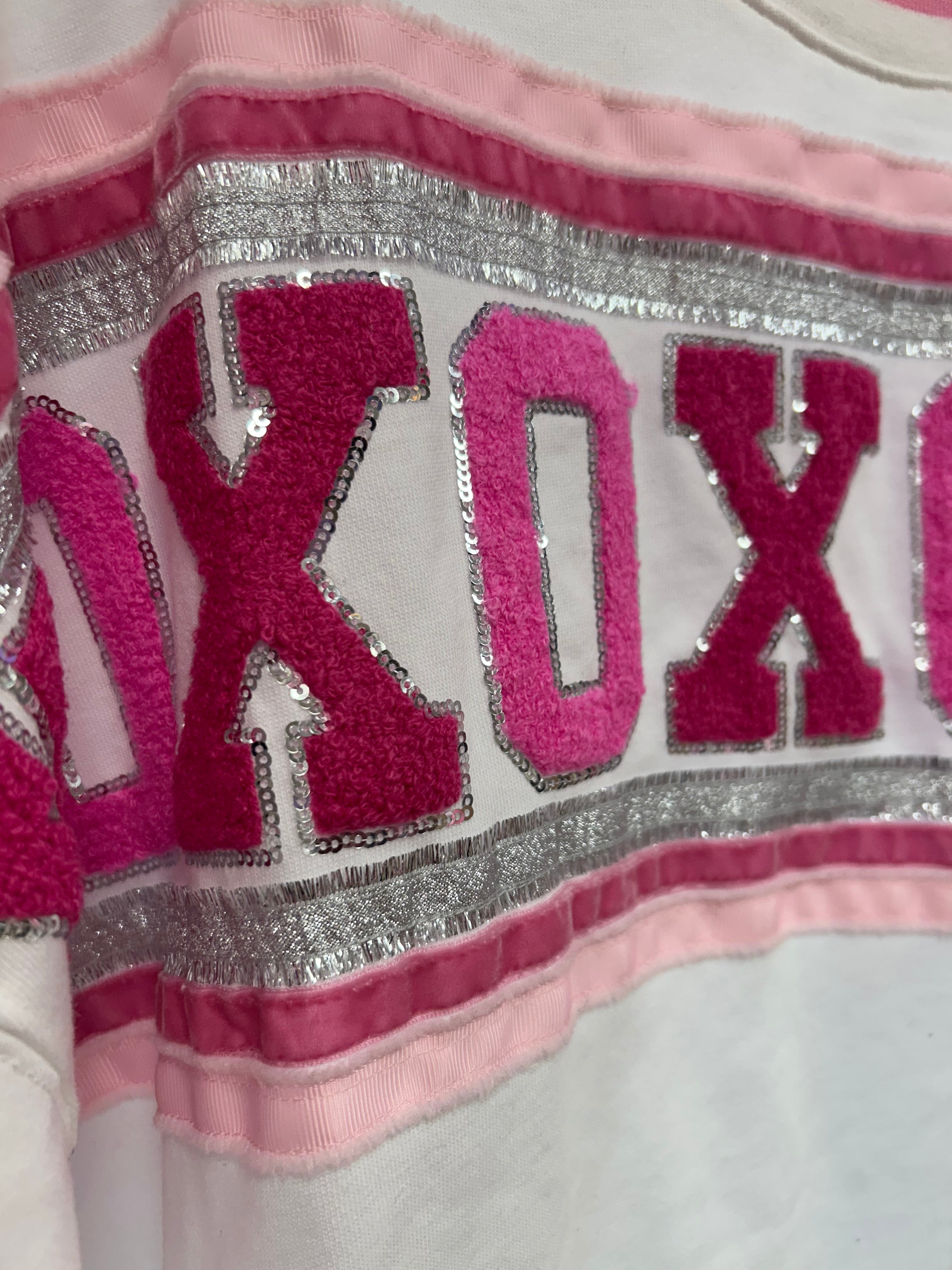 XOXOXO Chenille Patch Top