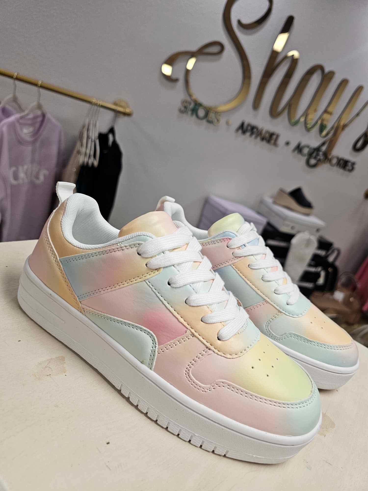 Rexx Tie Dye Pastel Sneaker- FINAL SALE