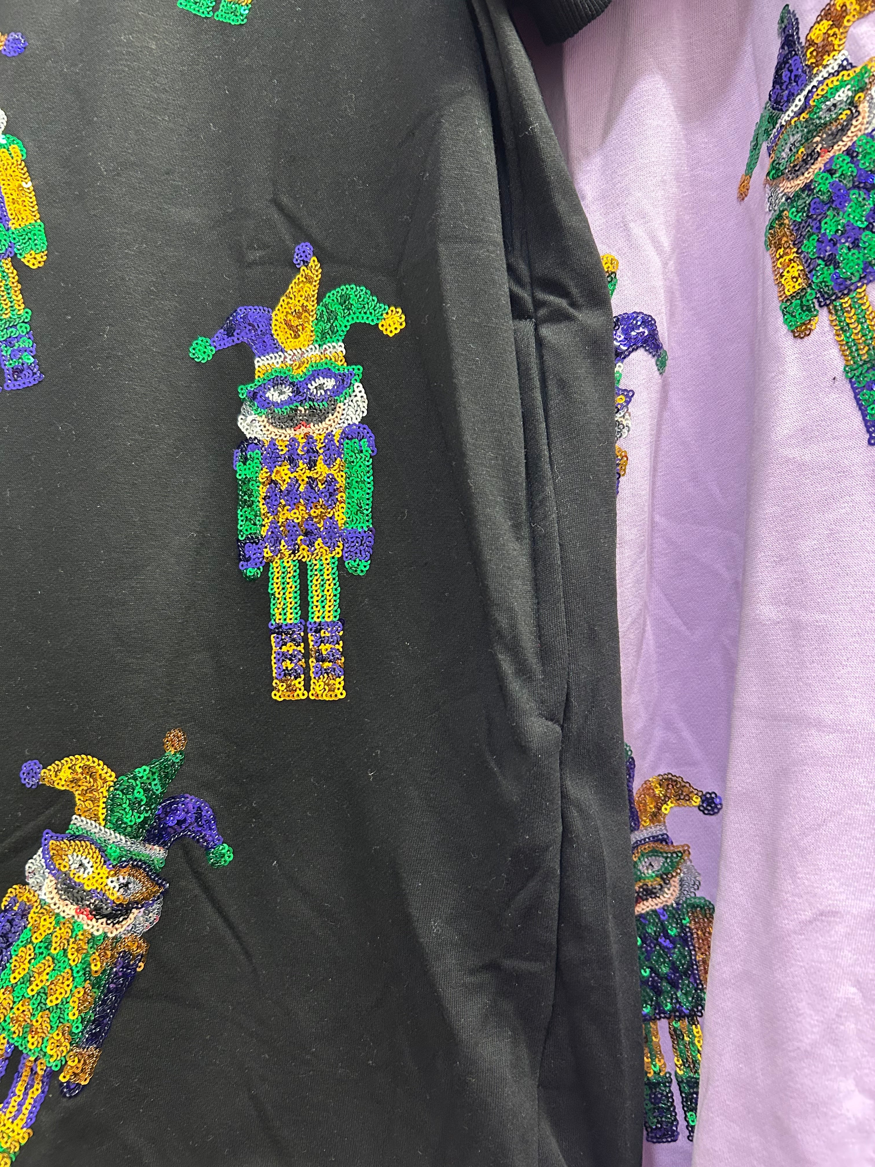 Mardi Gras Sequin Nutcracker Dress