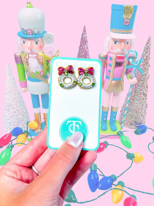 Taylor Shaye- Wreath Studs