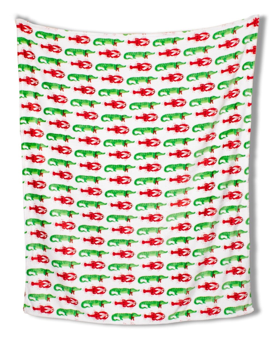 The Royal Standard- Cajun Christmas Throw