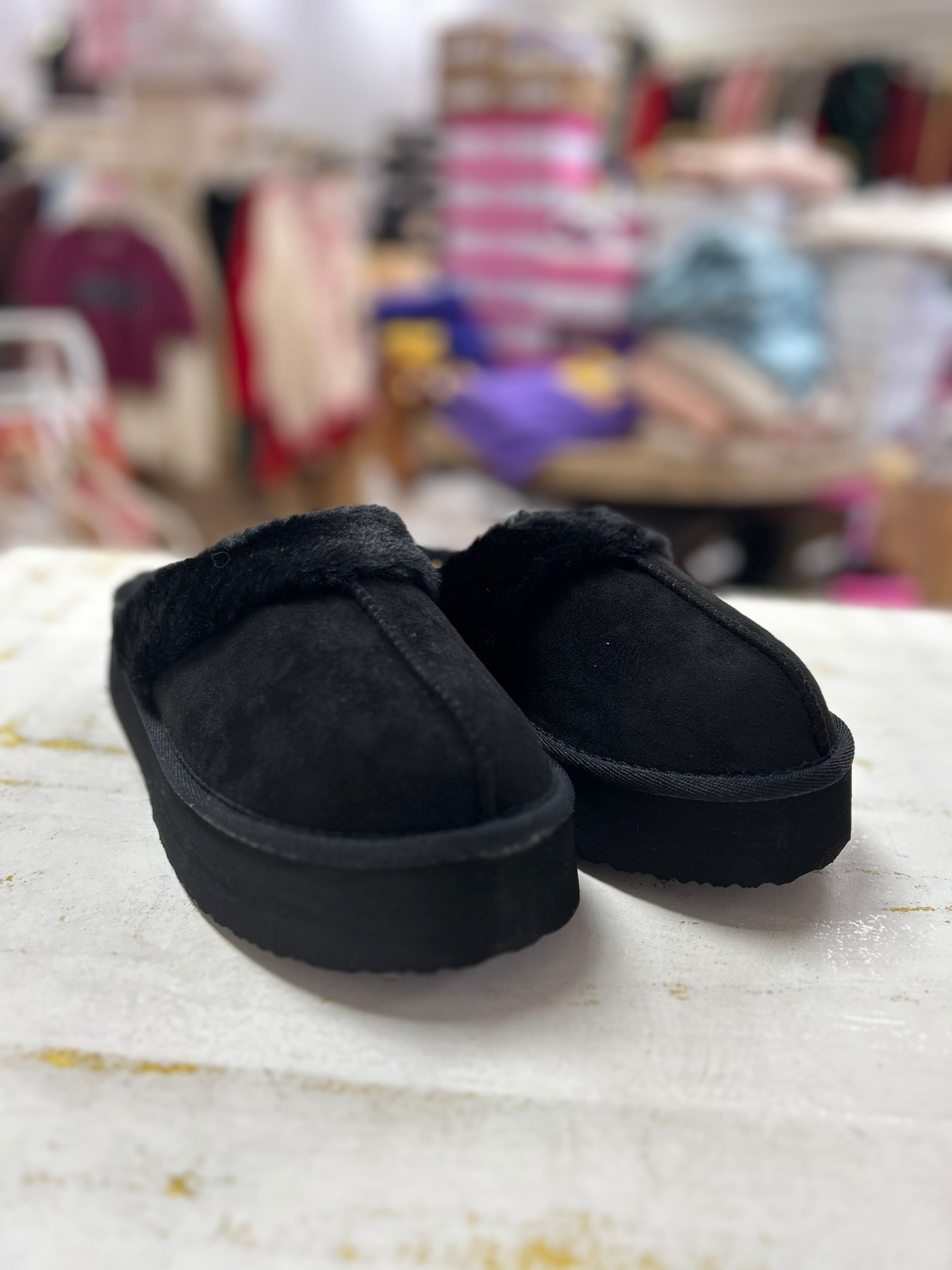Delaney Platform Slippers