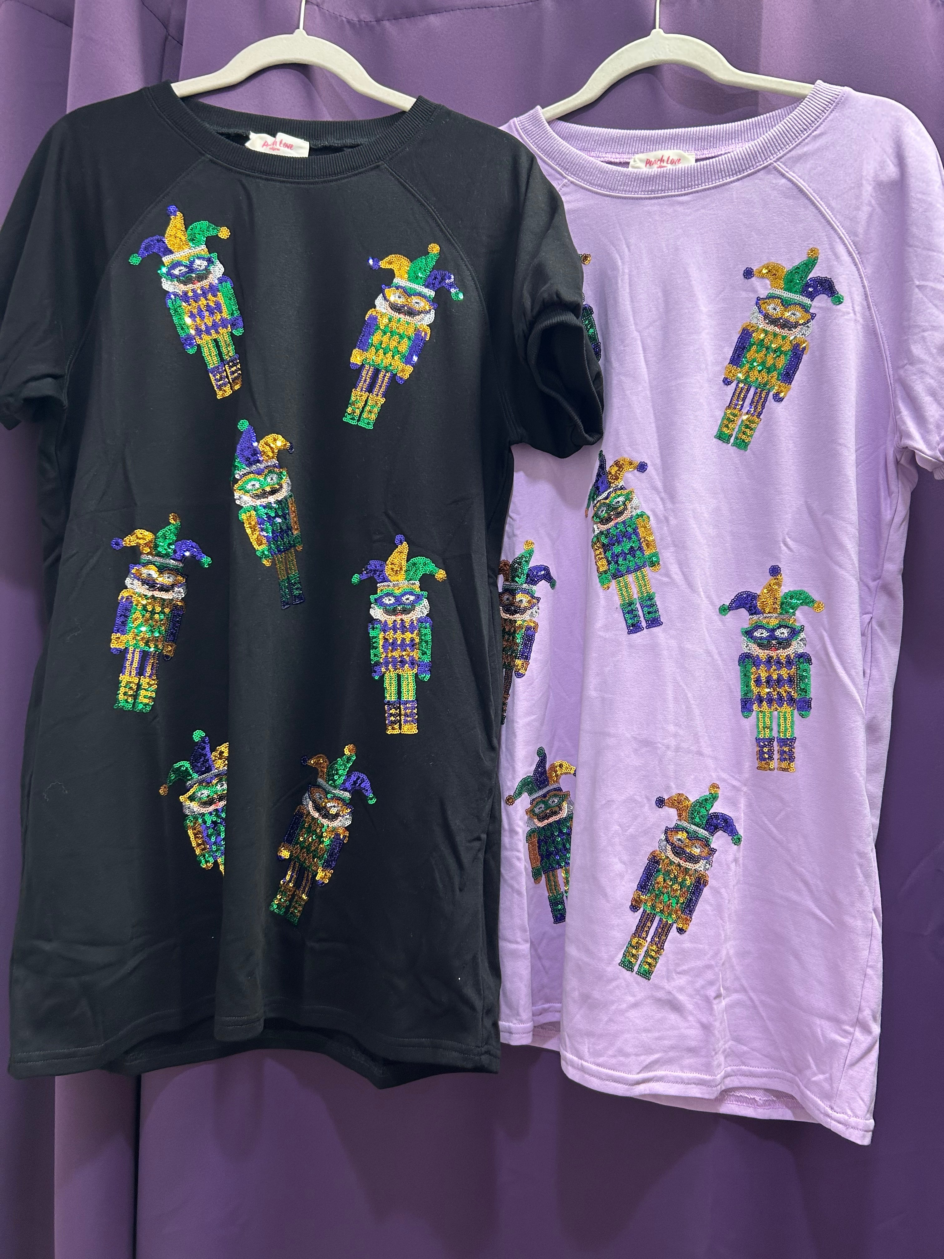 Mardi Gras Sequin Nutcracker Dress