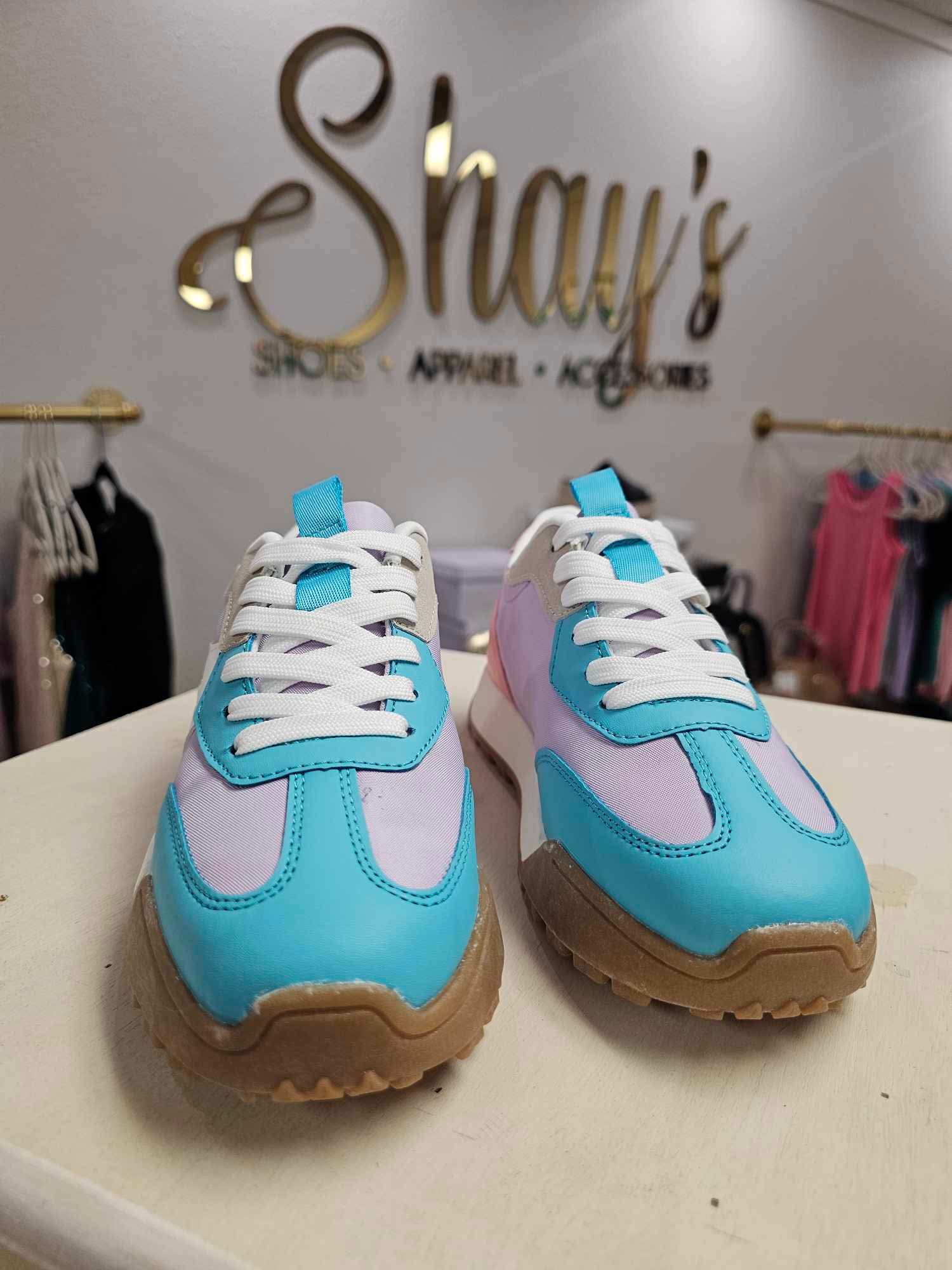 Round The Way Pastel Sneaker FINAL SALE