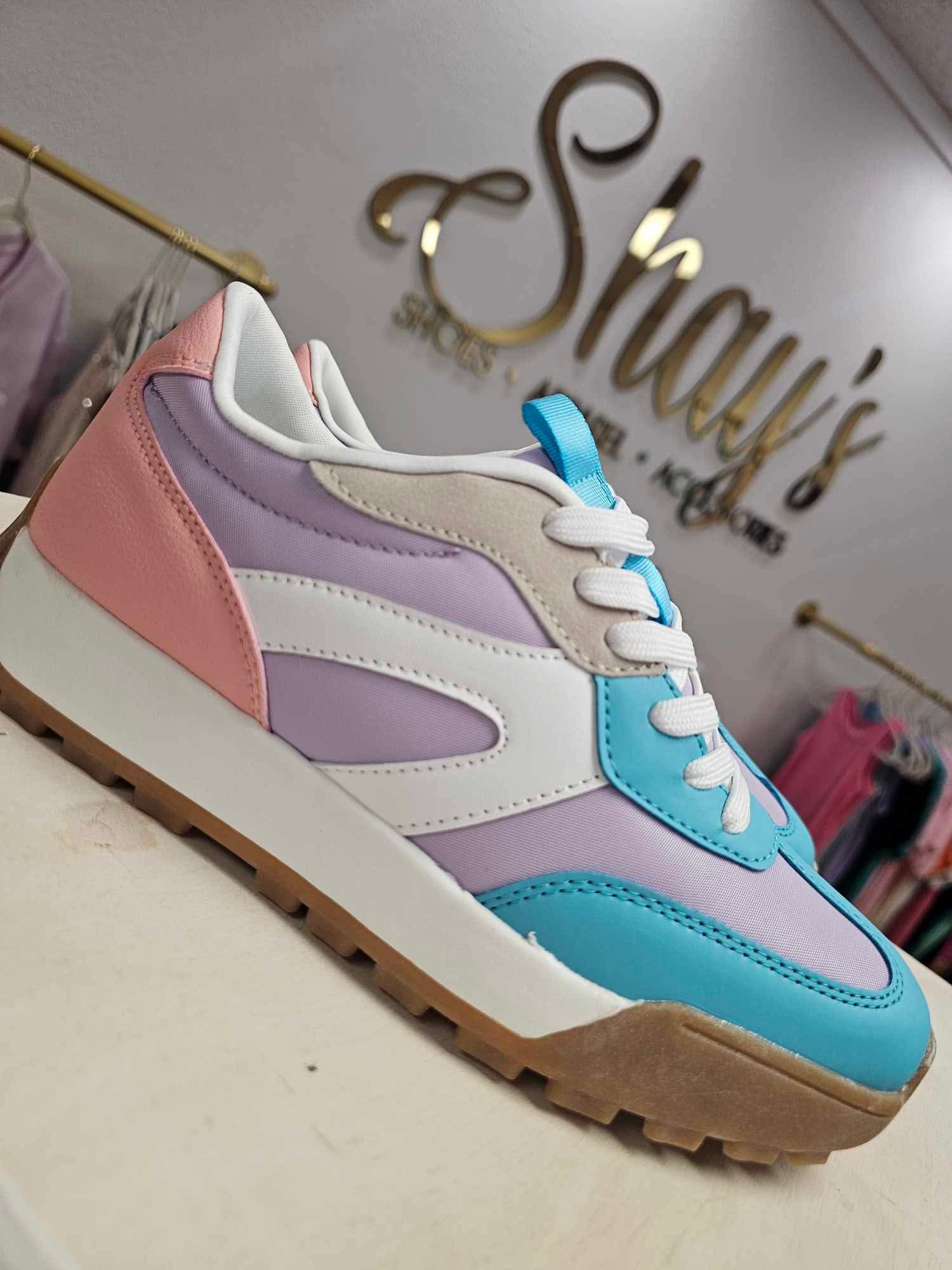 Round The Way Pastel Sneaker FINAL SALE