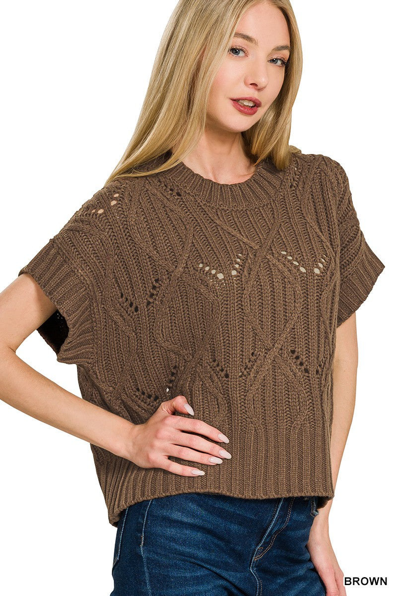 Cambree- Cable Knit Sweater