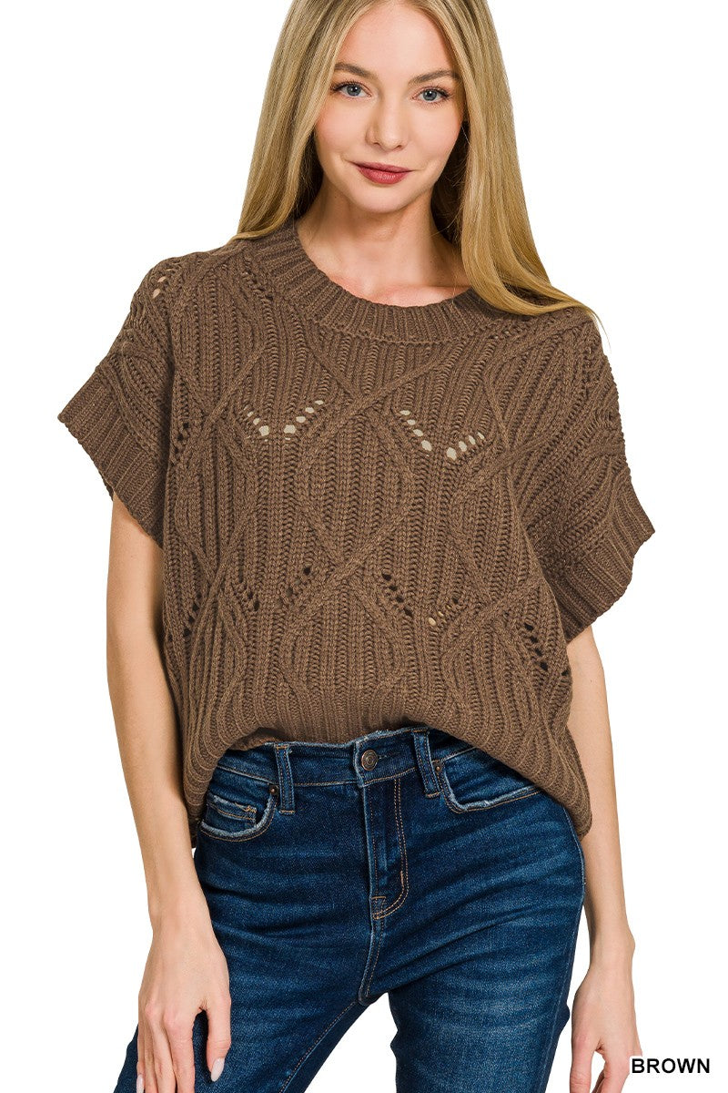 Cambree- Cable Knit Sweater