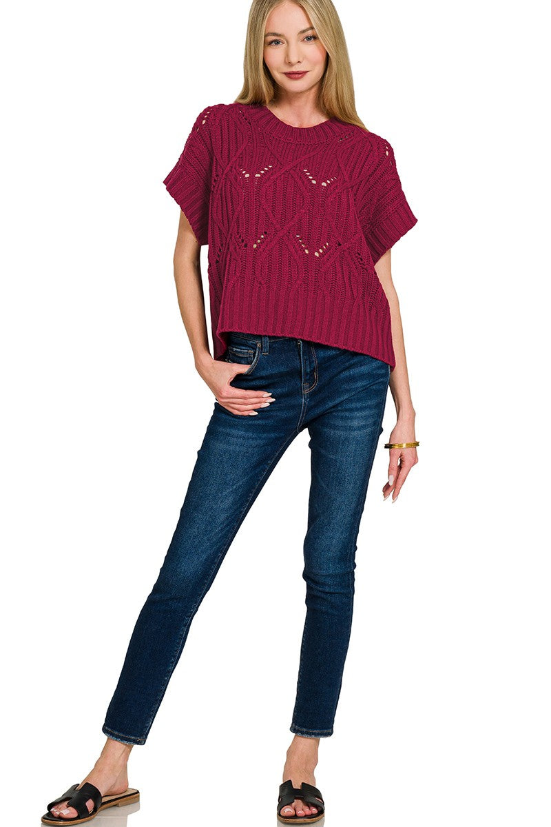 Cambree- Cable Knit Sweater