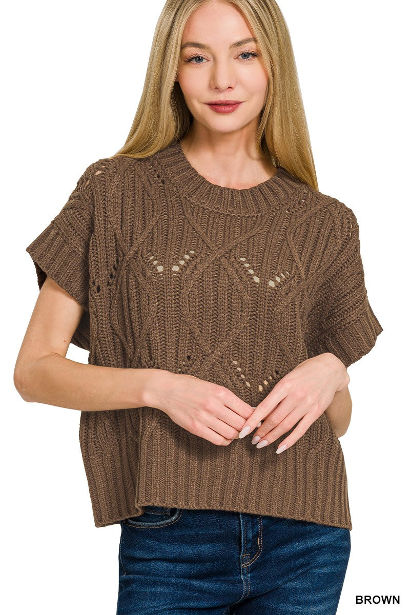 Cambree- Cable Knit Sweater