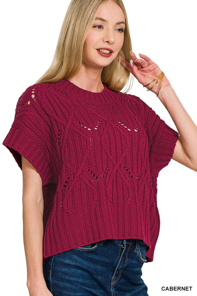 Cambree- Cable Knit Sweater