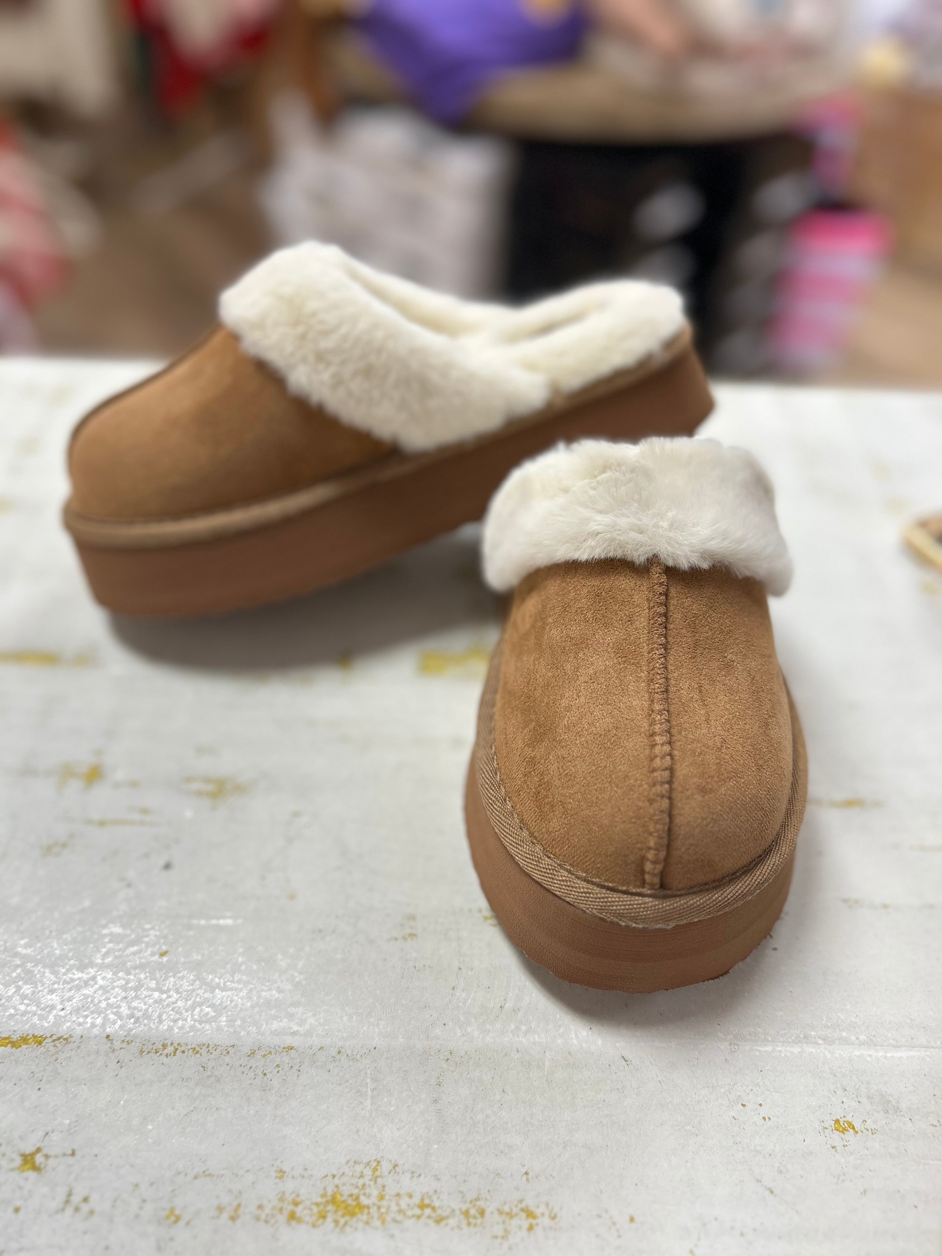 Delaney Platform Slippers