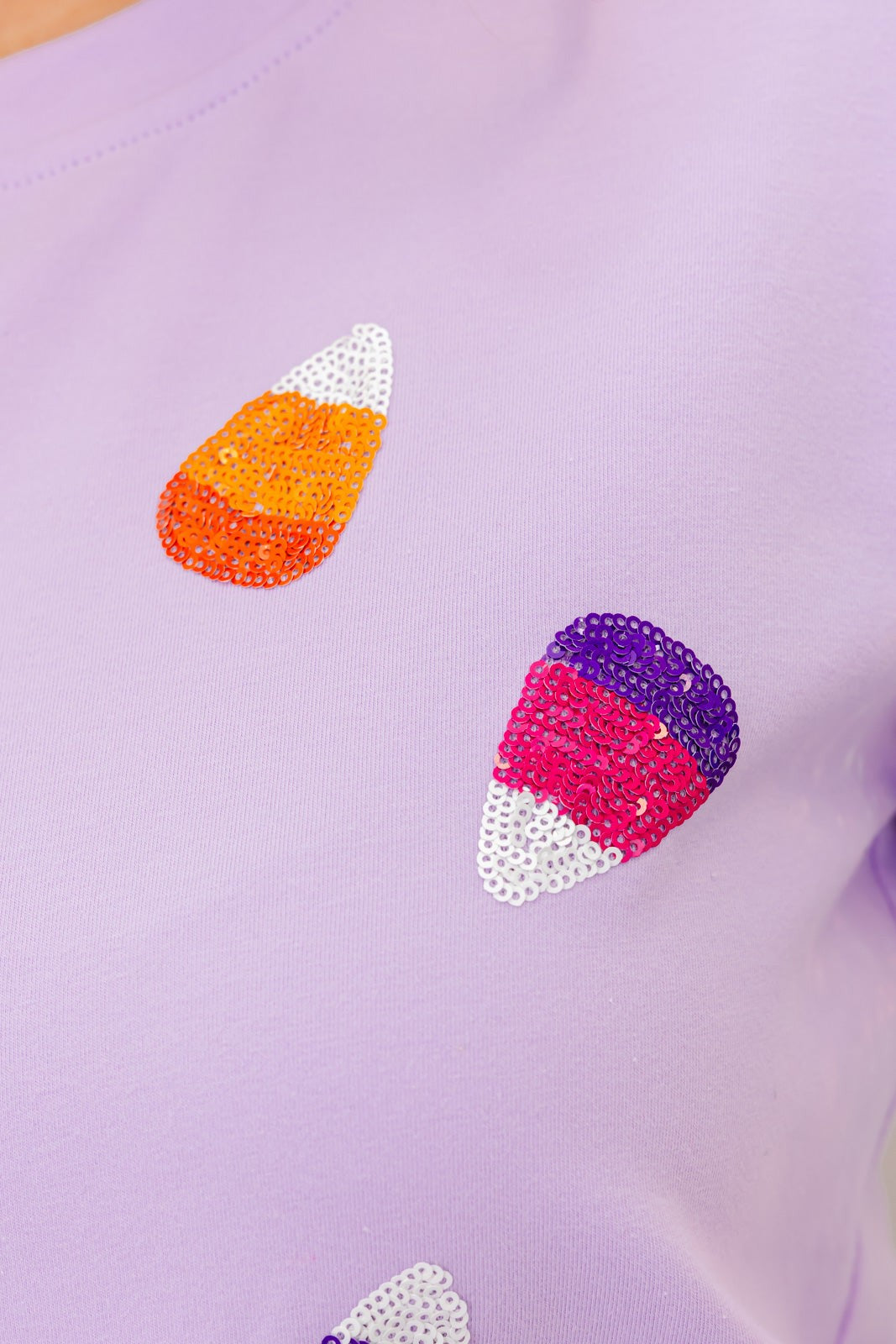 Sparkle Candy Corn Top