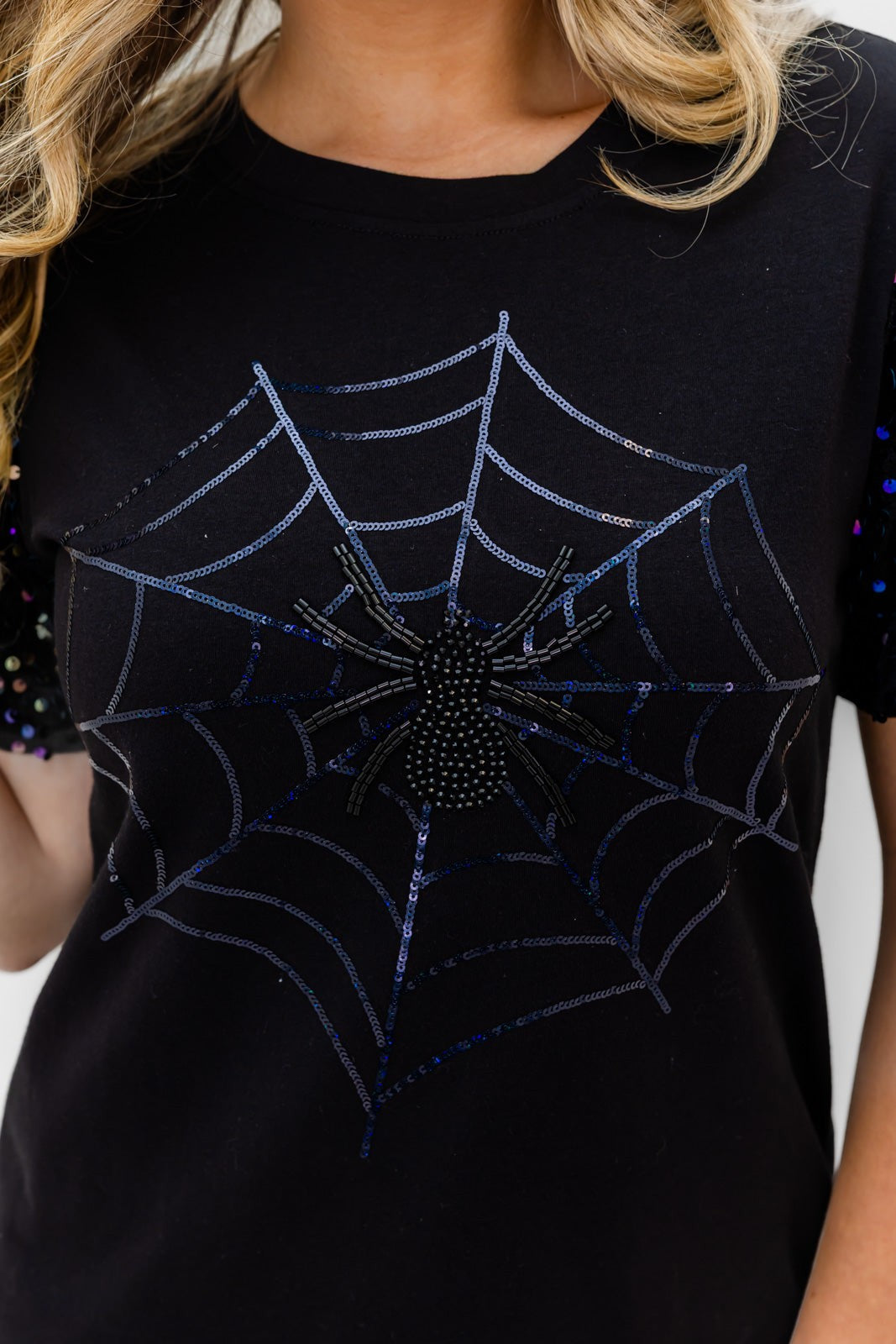 Midnight Web Top