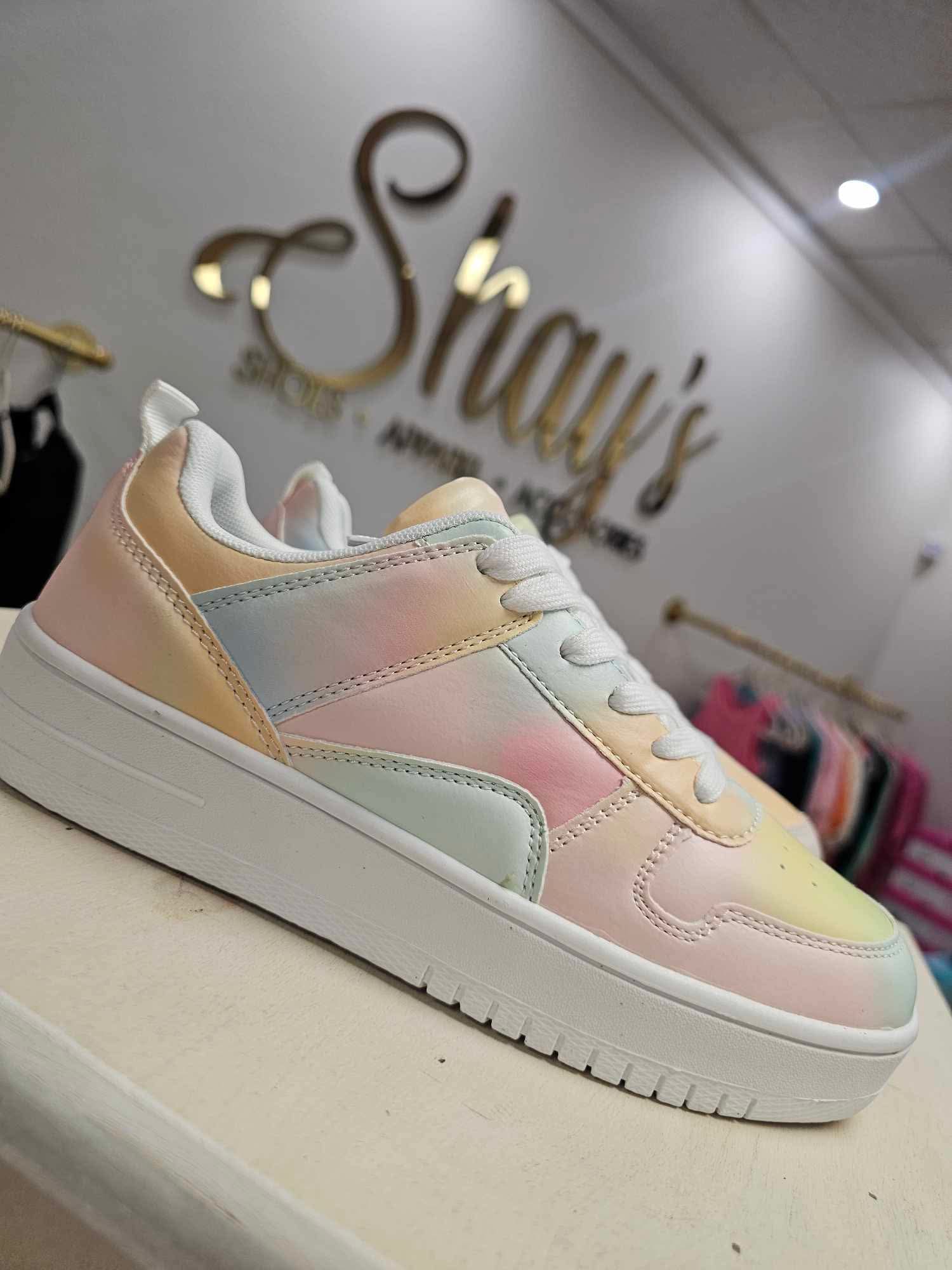 Rexx Tie Dye Pastel Sneaker- FINAL SALE