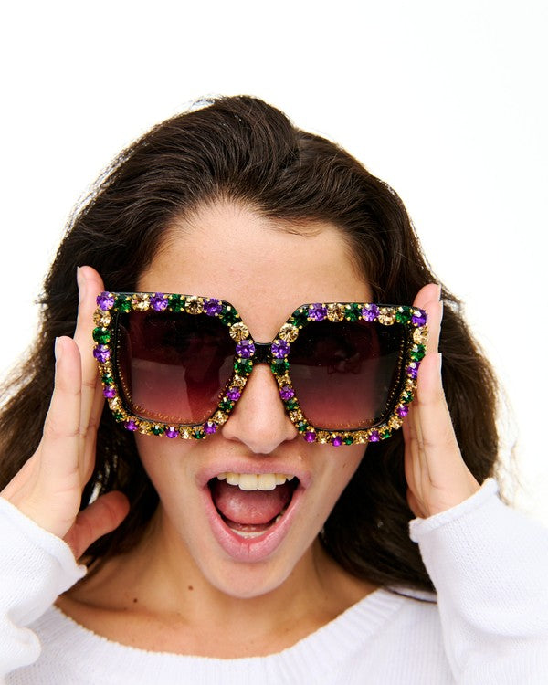 Mardi Gras Sunglasses