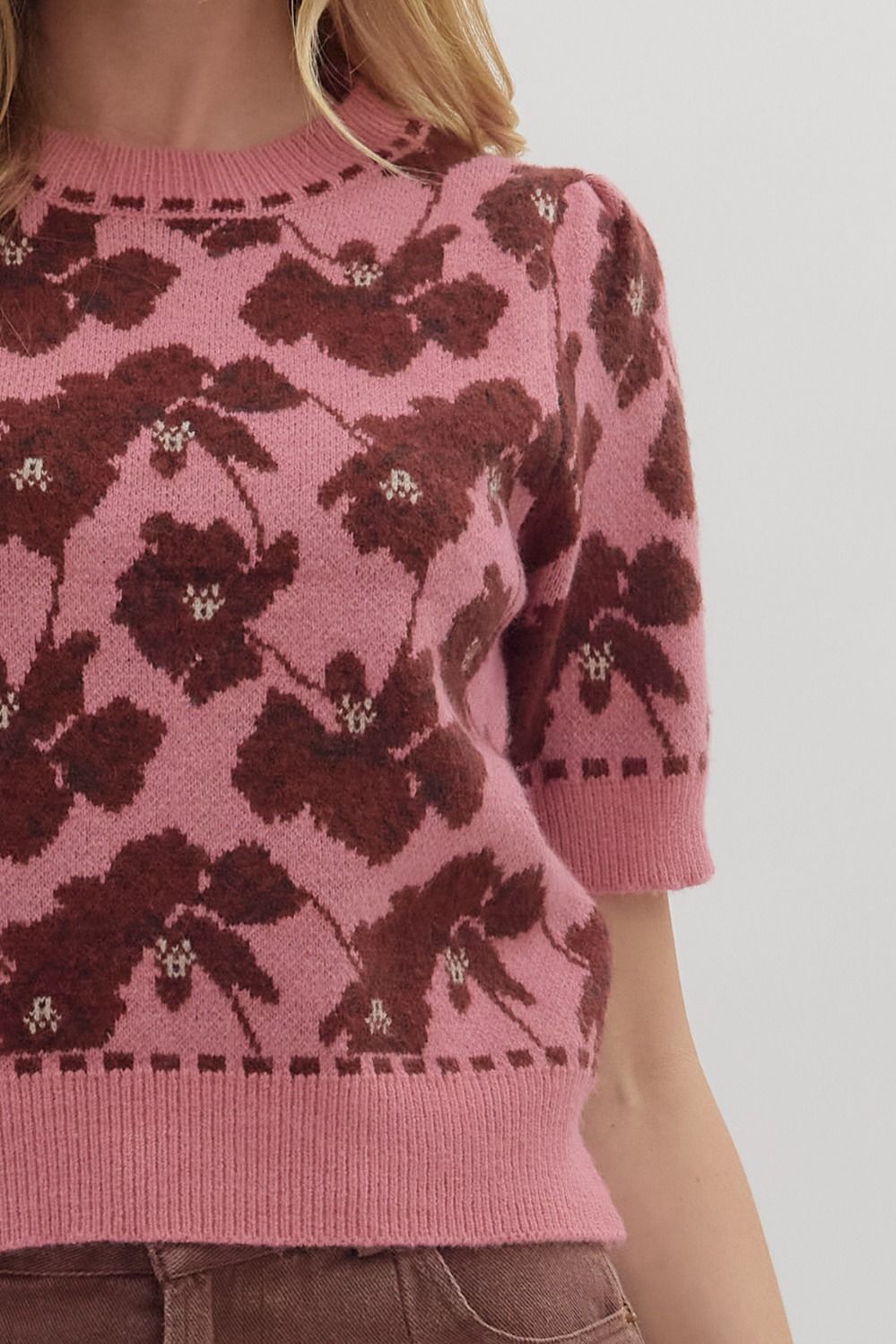 On The Vine Floral Top