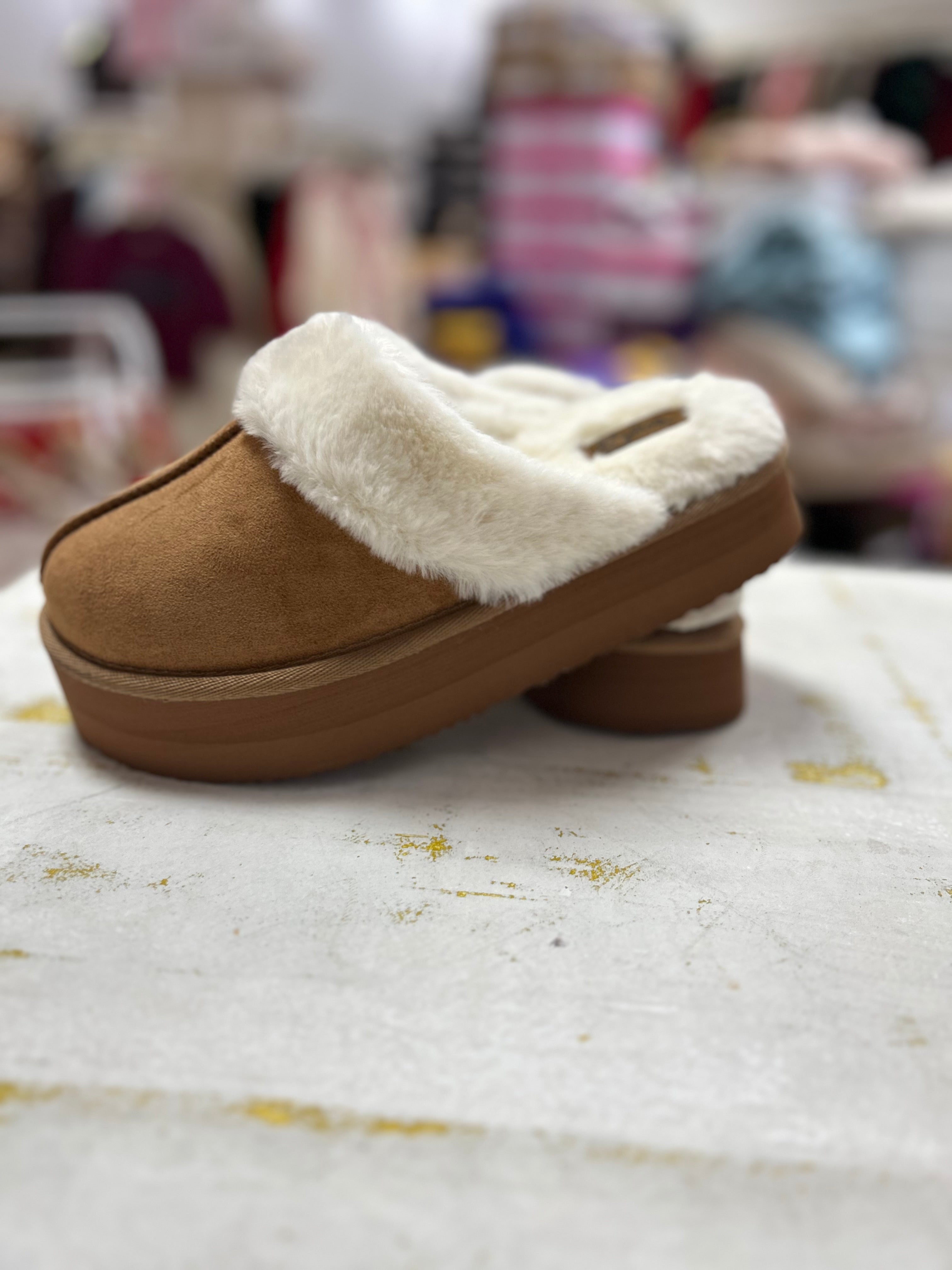 Delaney Platform Slippers