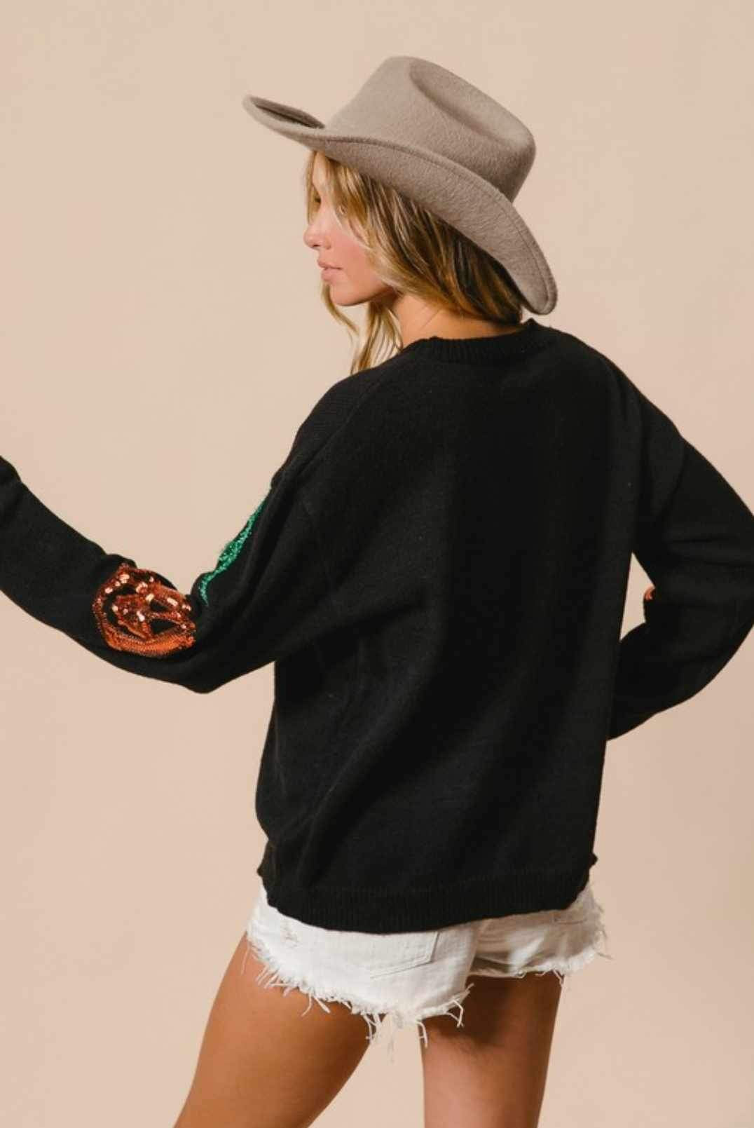 Let’s Go Pumpkin Sweater