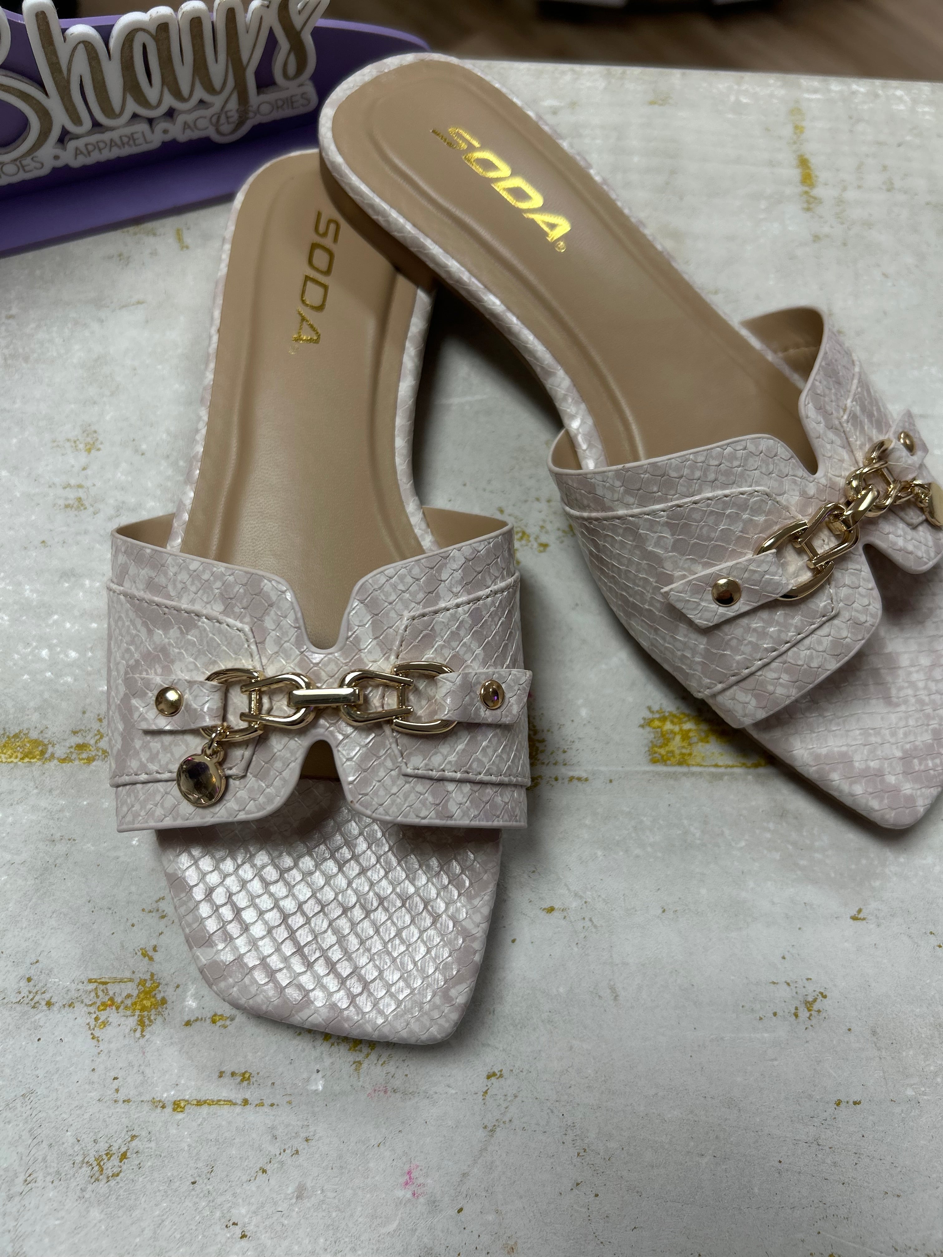 Formula Snake Sandals