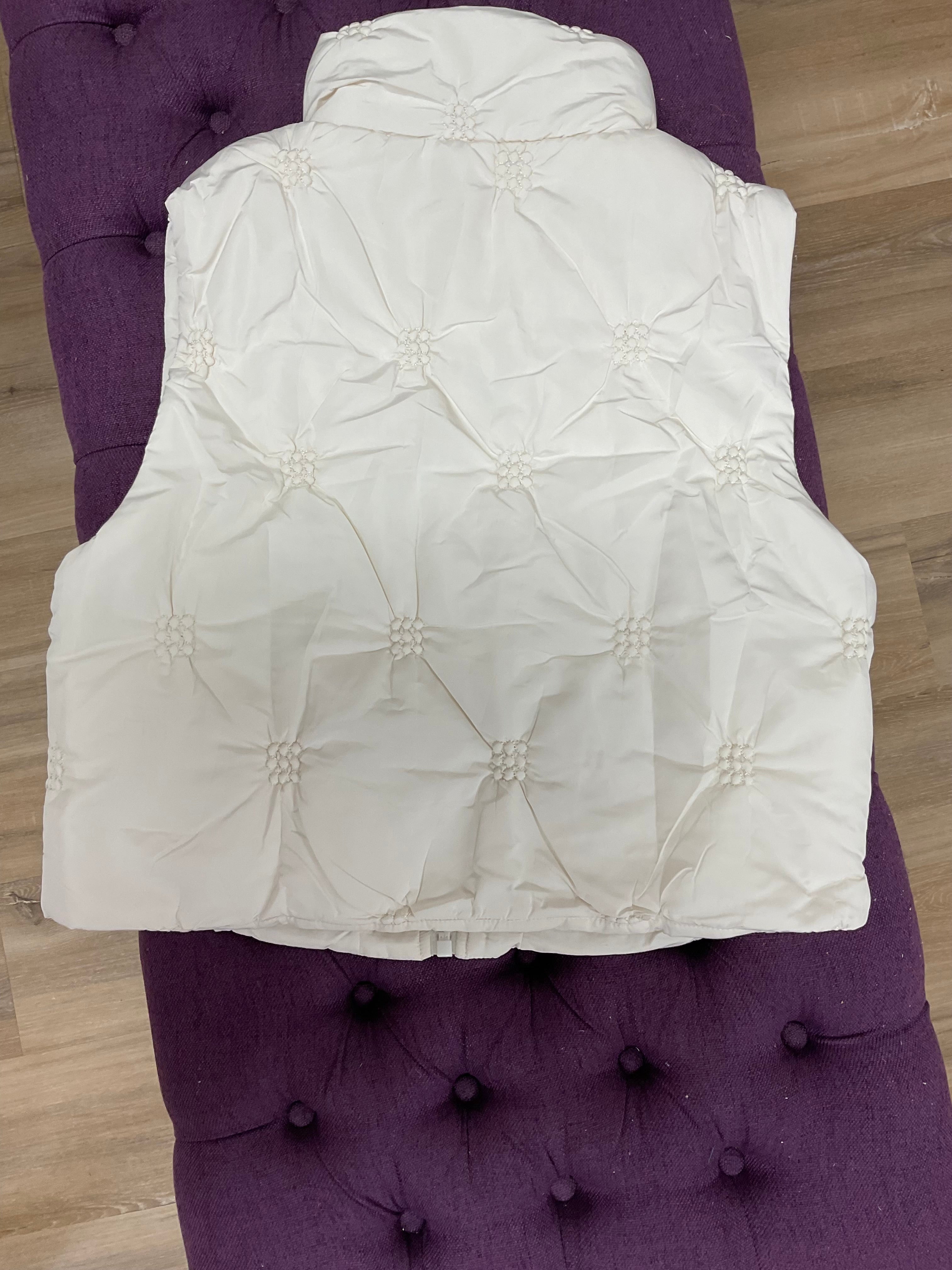 Gathered Around Puffer Vest