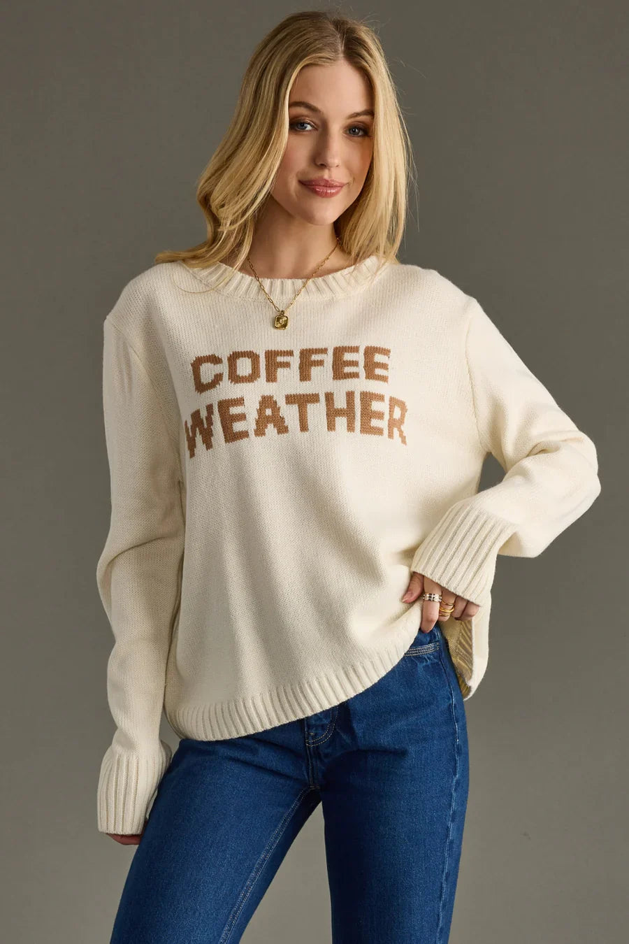 Coffee Weather- Ivory