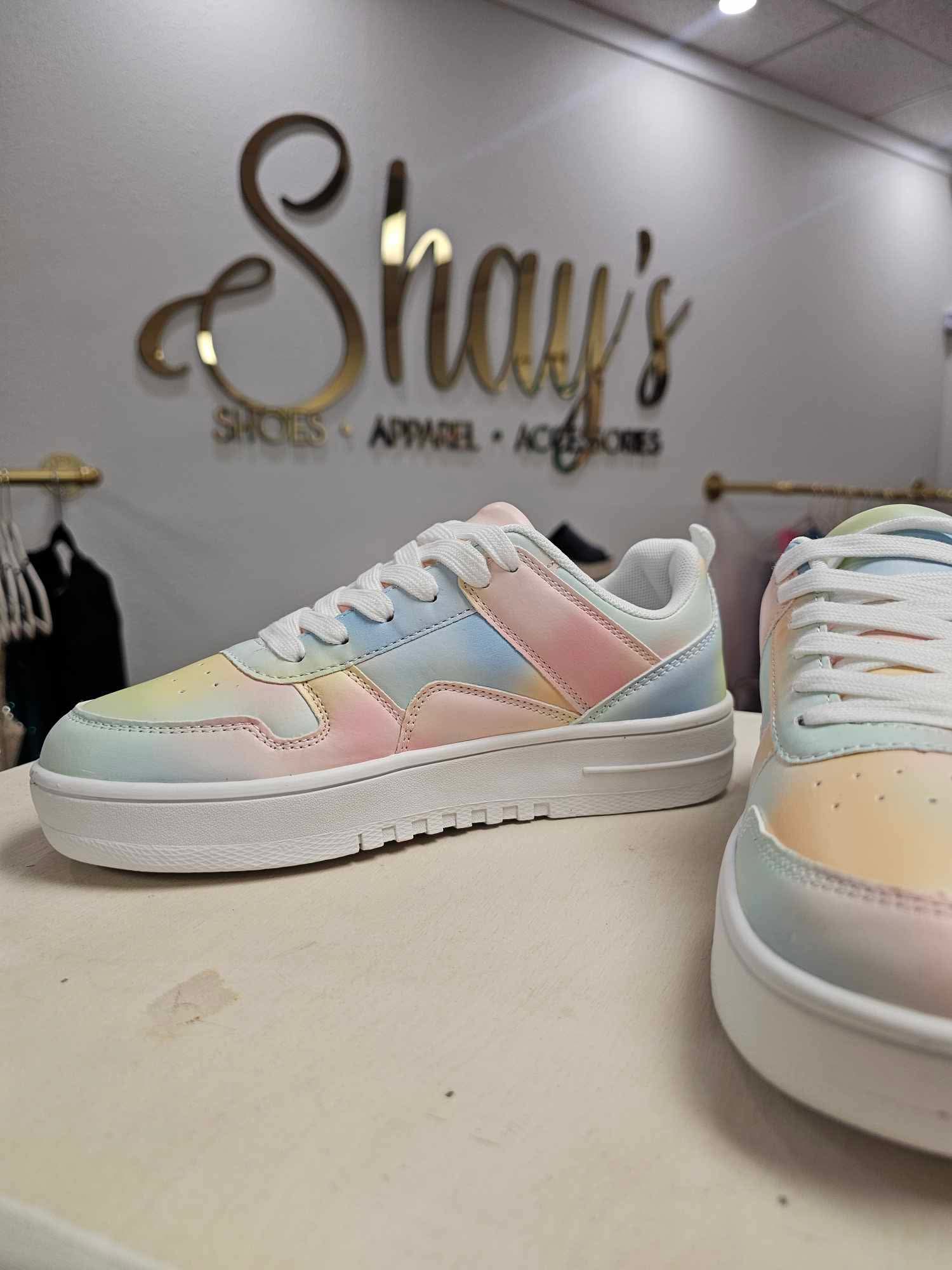 Rexx Tie Dye Pastel Sneaker- FINAL SALE