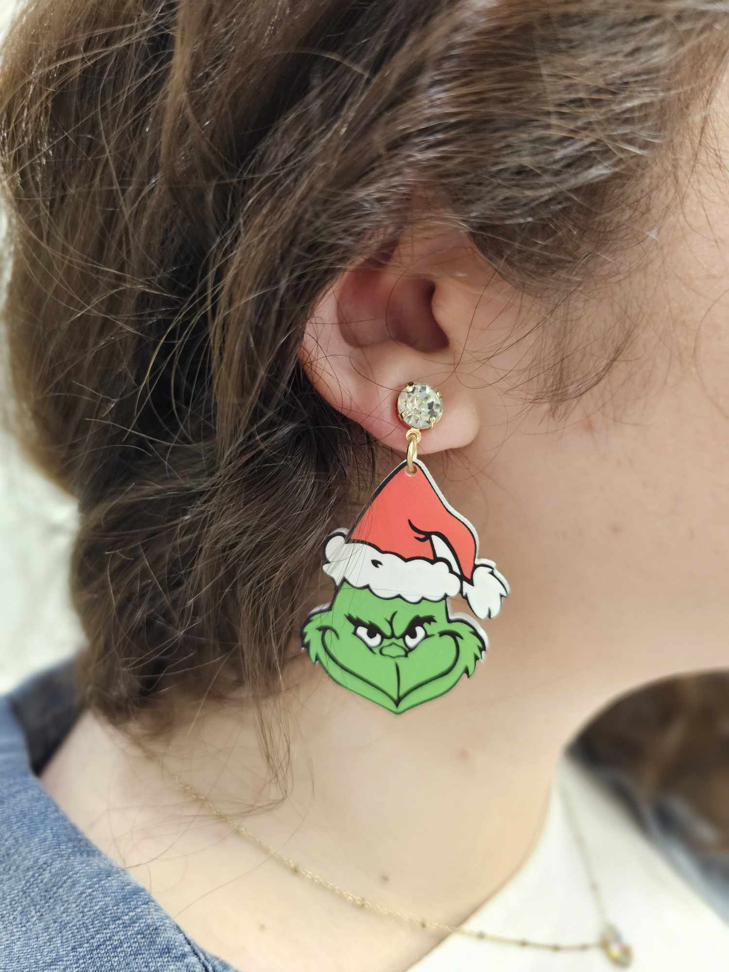 Taylor Shaye- The, The, The.... THE GRINCH Earrings