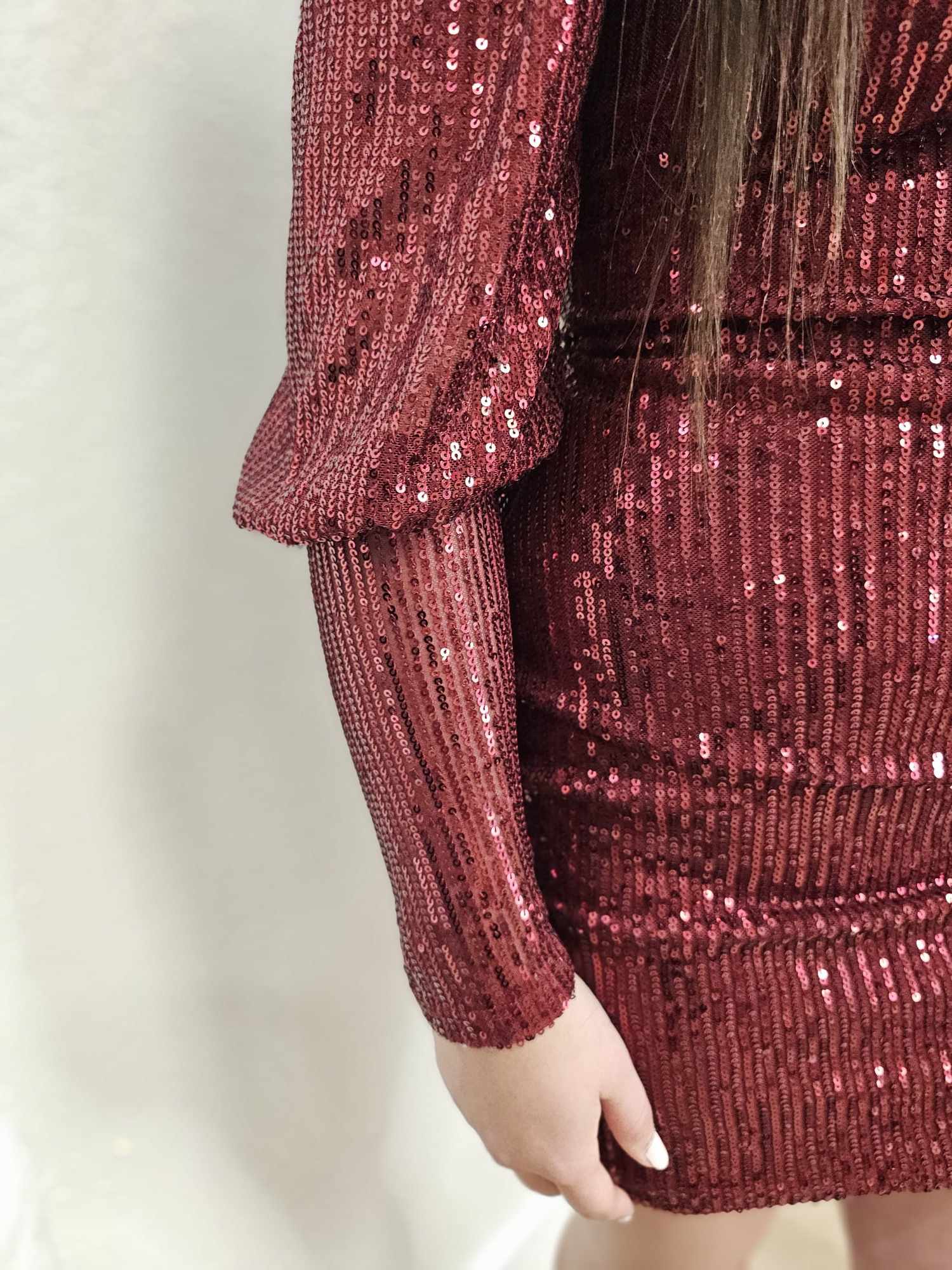 Shine Bright- Sequin Dress