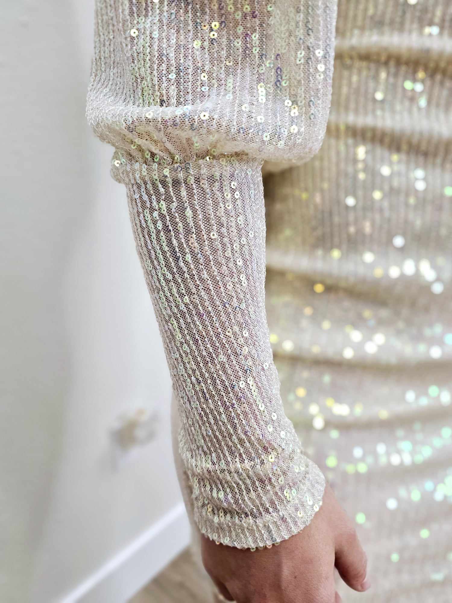 Shine Bright- Sequin Dress
