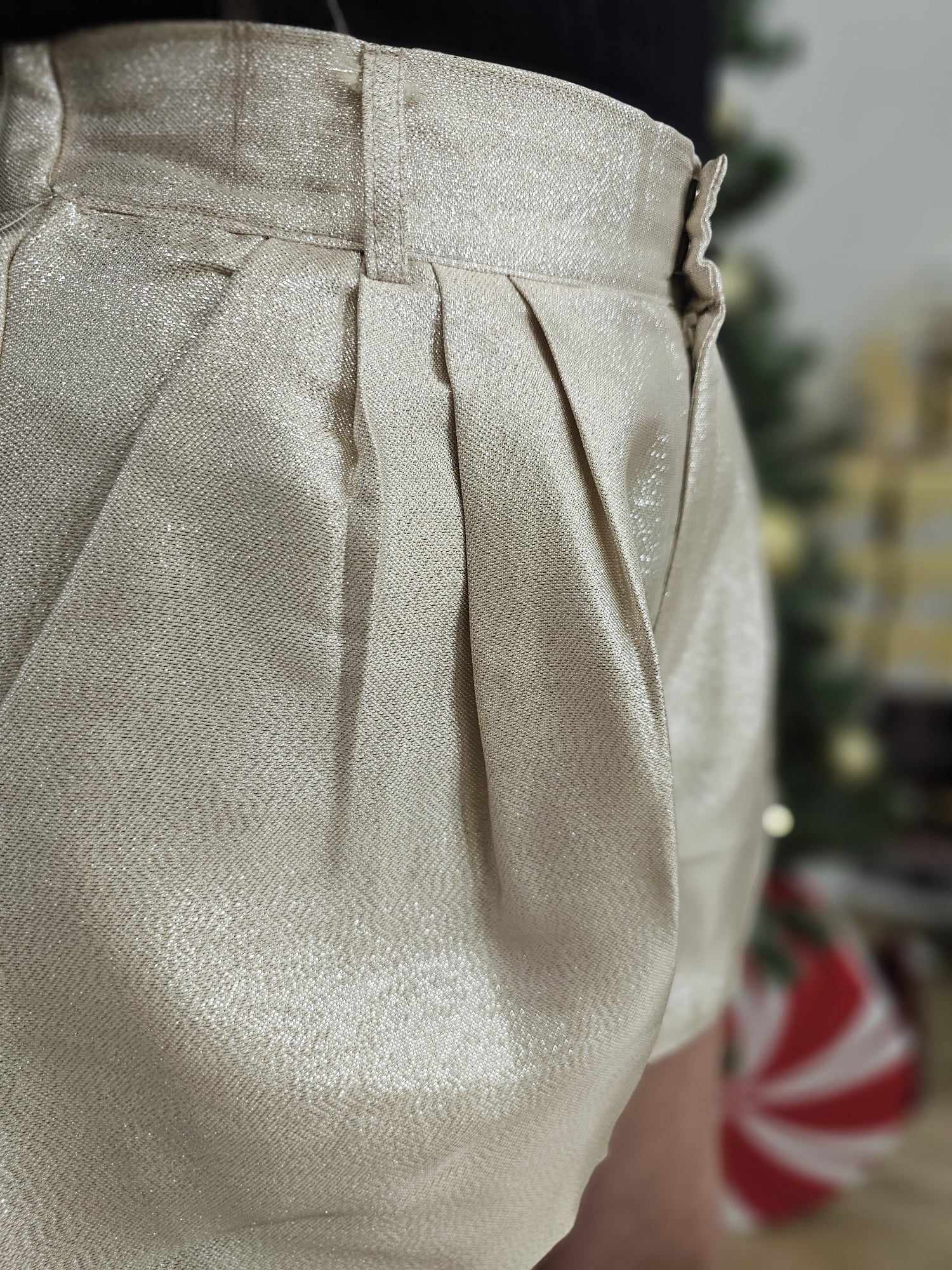 Sparkle & Shine Pleated Shorts