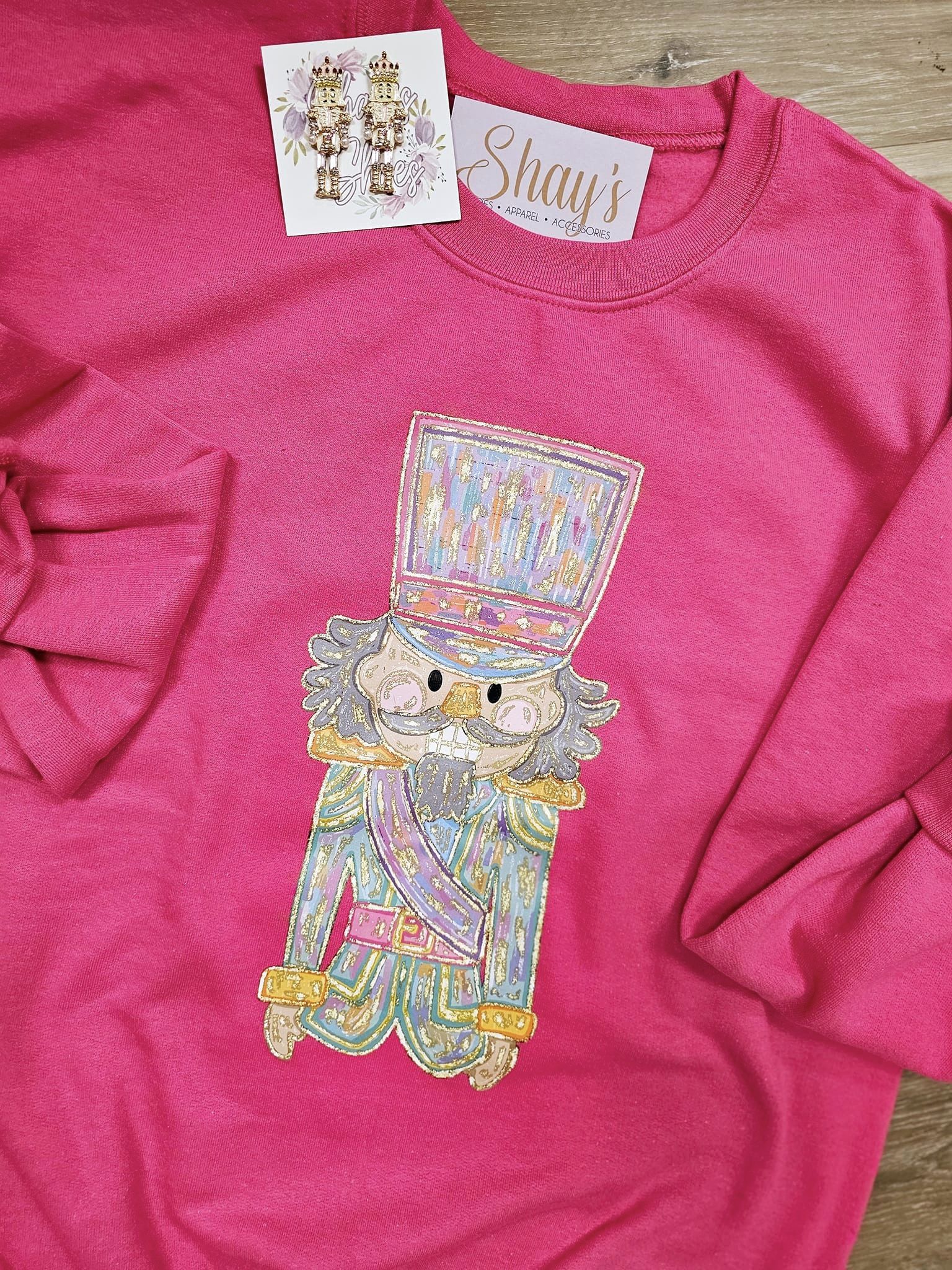 Pink Nutcracker Sweatshirt