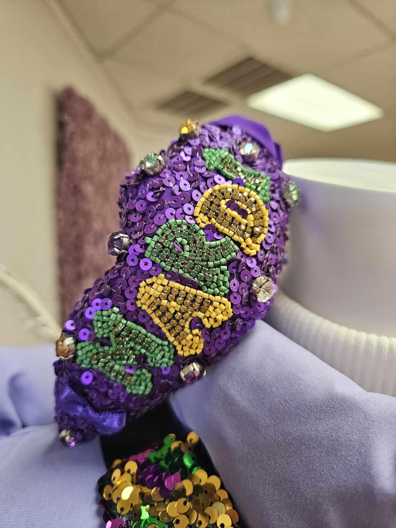 Mardi Gras Headband- “Mardi Gras”