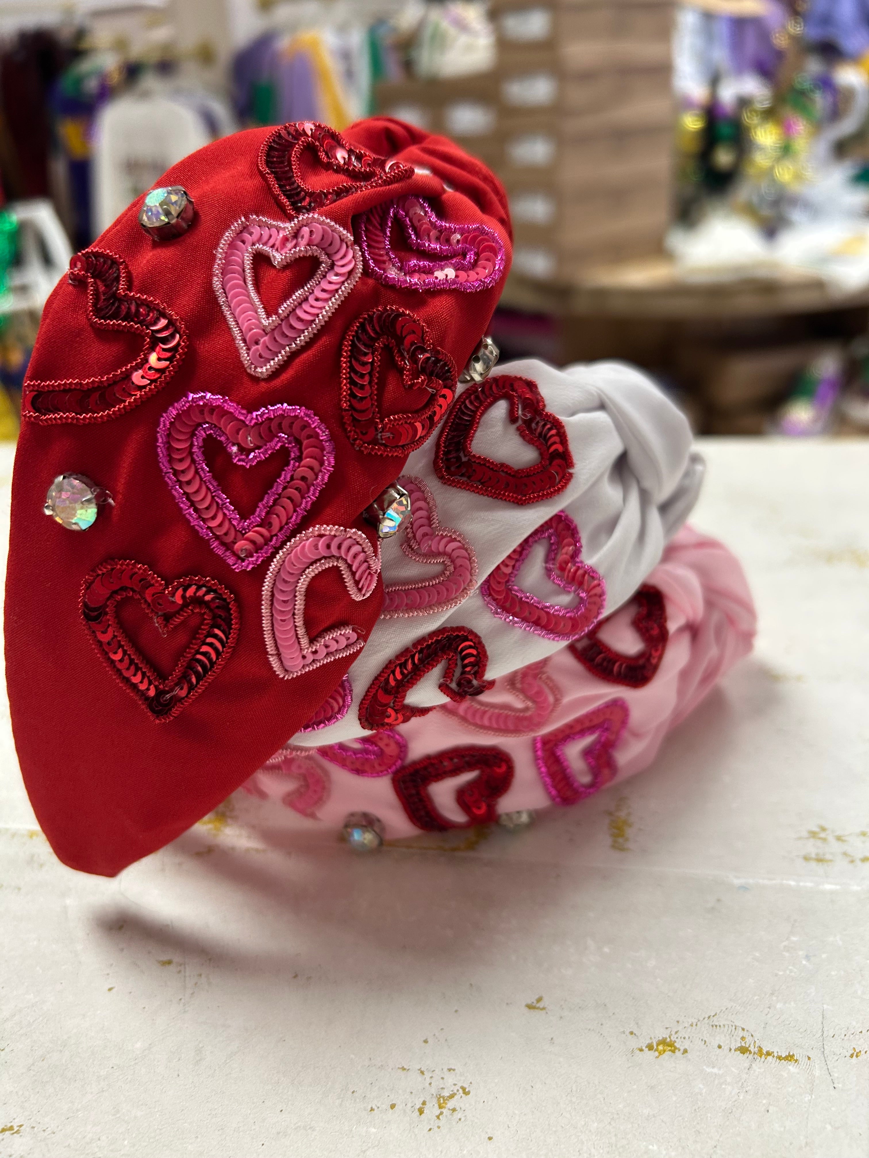 Hearts Knot Headband