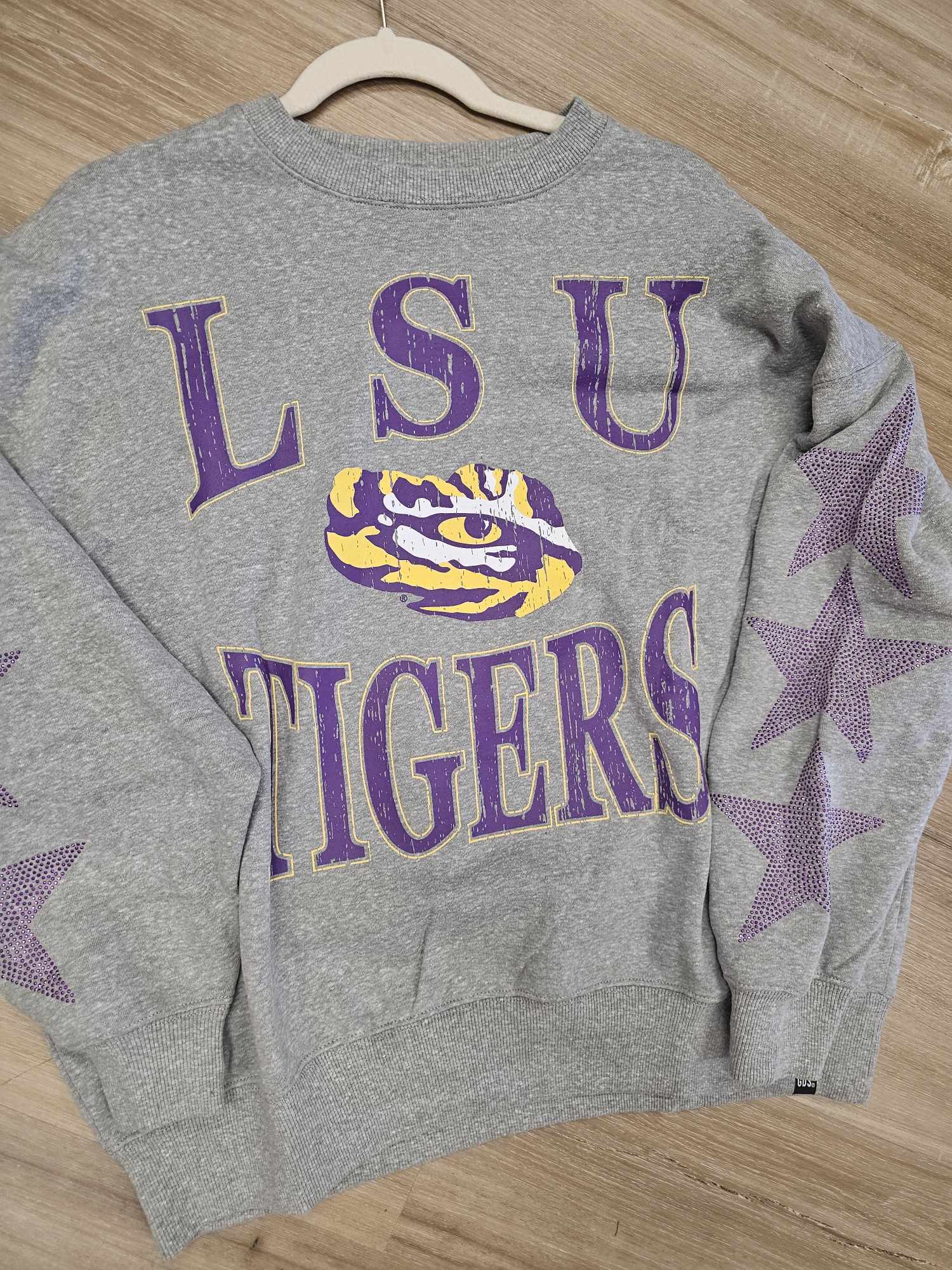 LSU- Wynn stars Crewneck Sweatshirt