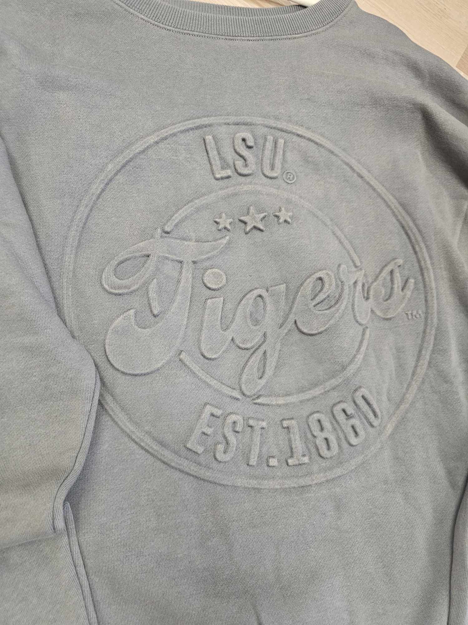 LSU- Carson Circle Embossed Sweatshirt