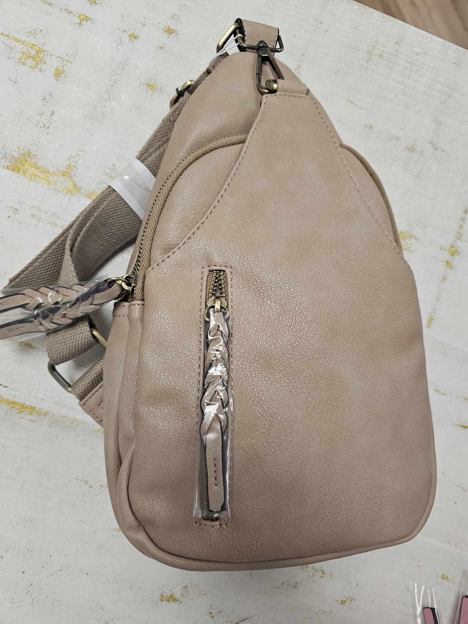 Nikki- Dual Compartment Sling Pack