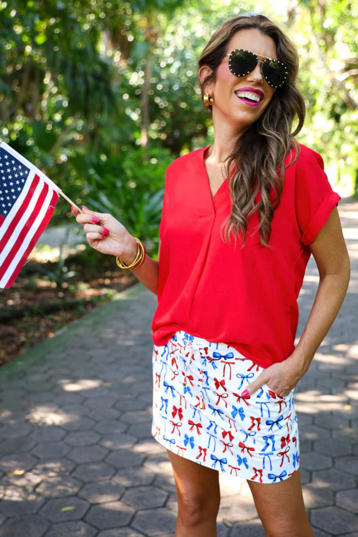 Little Miss Independence Skort