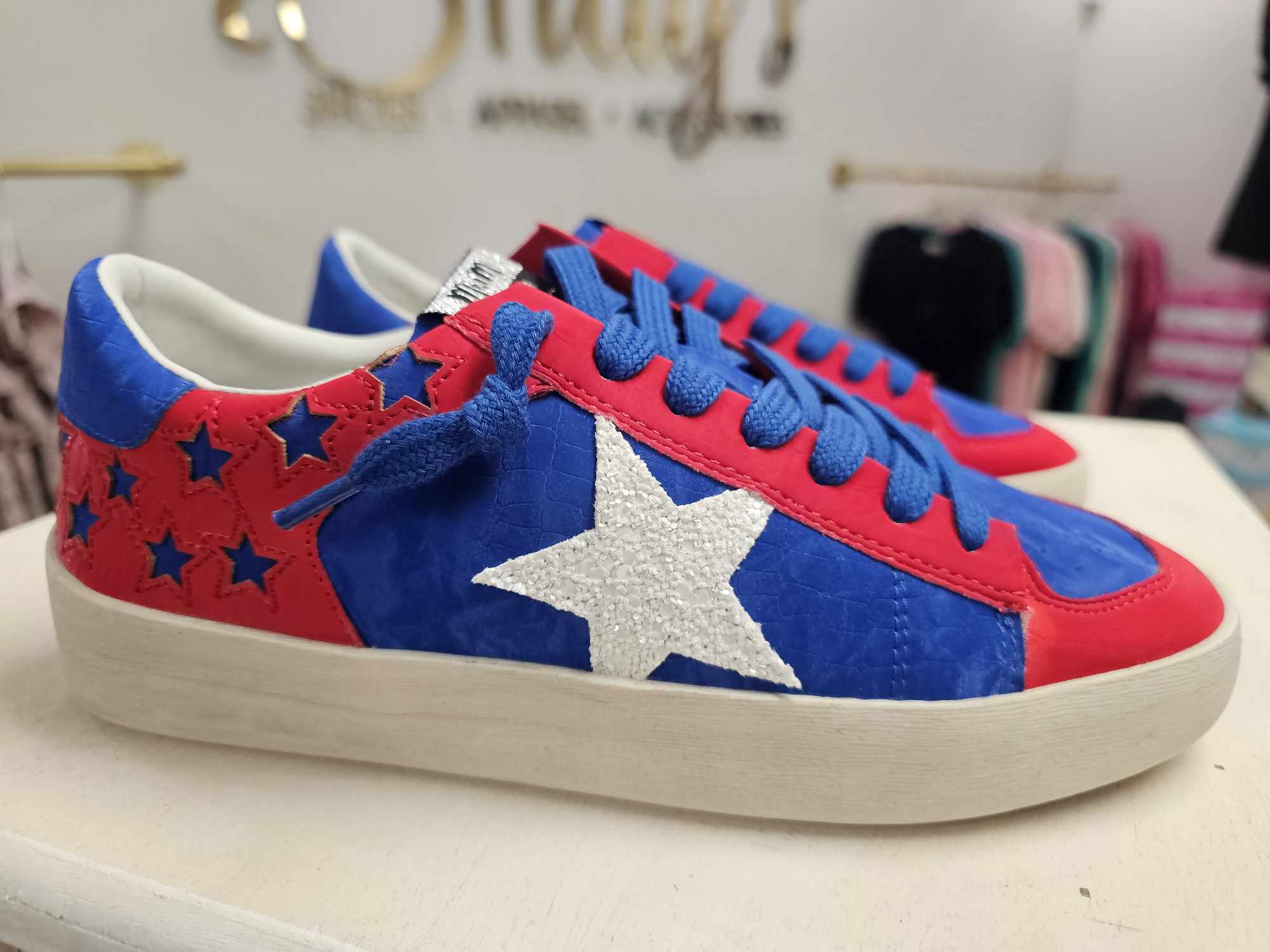 Candace - Red White and Blue Tennis