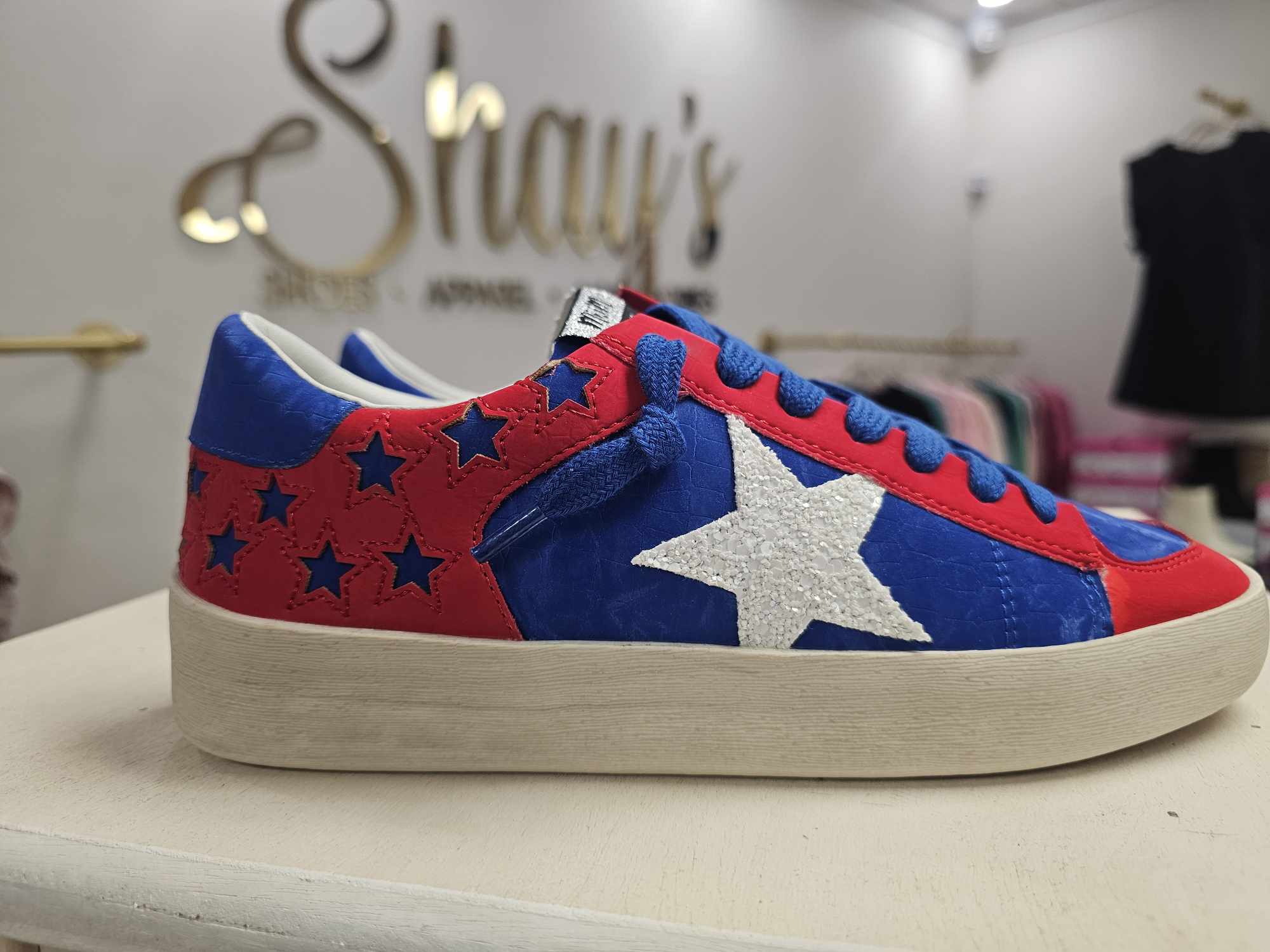 Candace - Red White and Blue Tennis