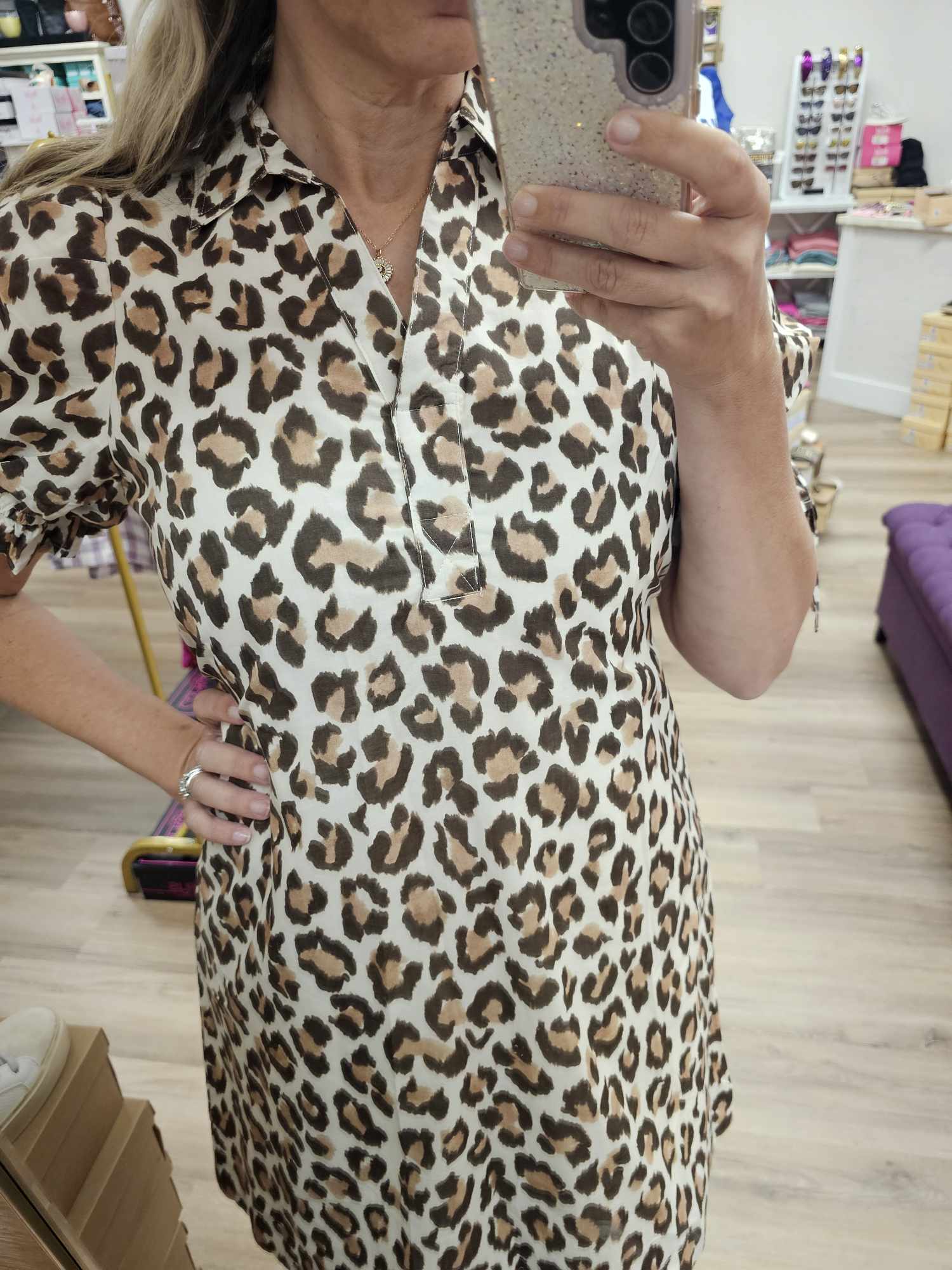 Namir- Leopard Dress