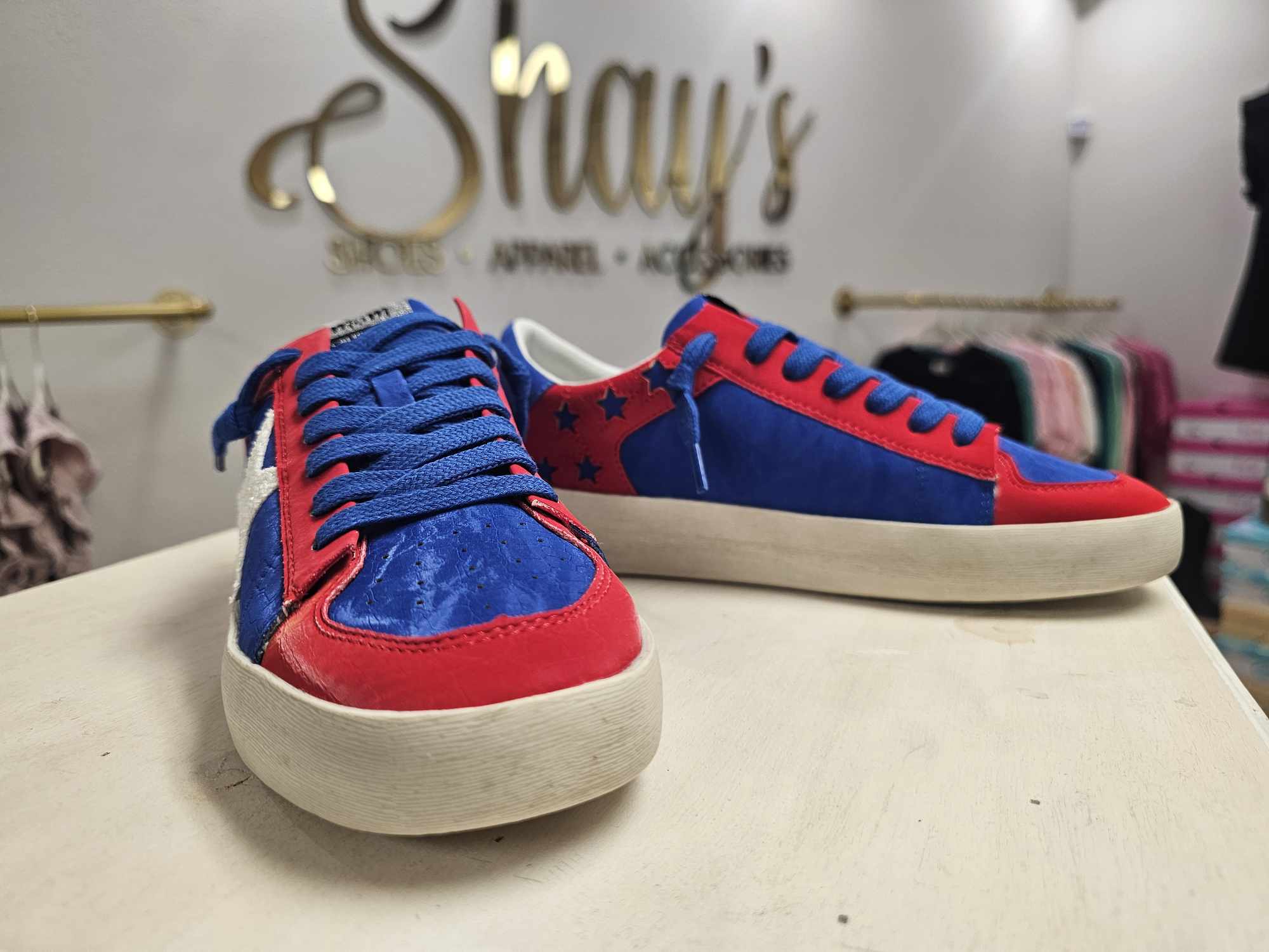 Candace - Red White and Blue Tennis