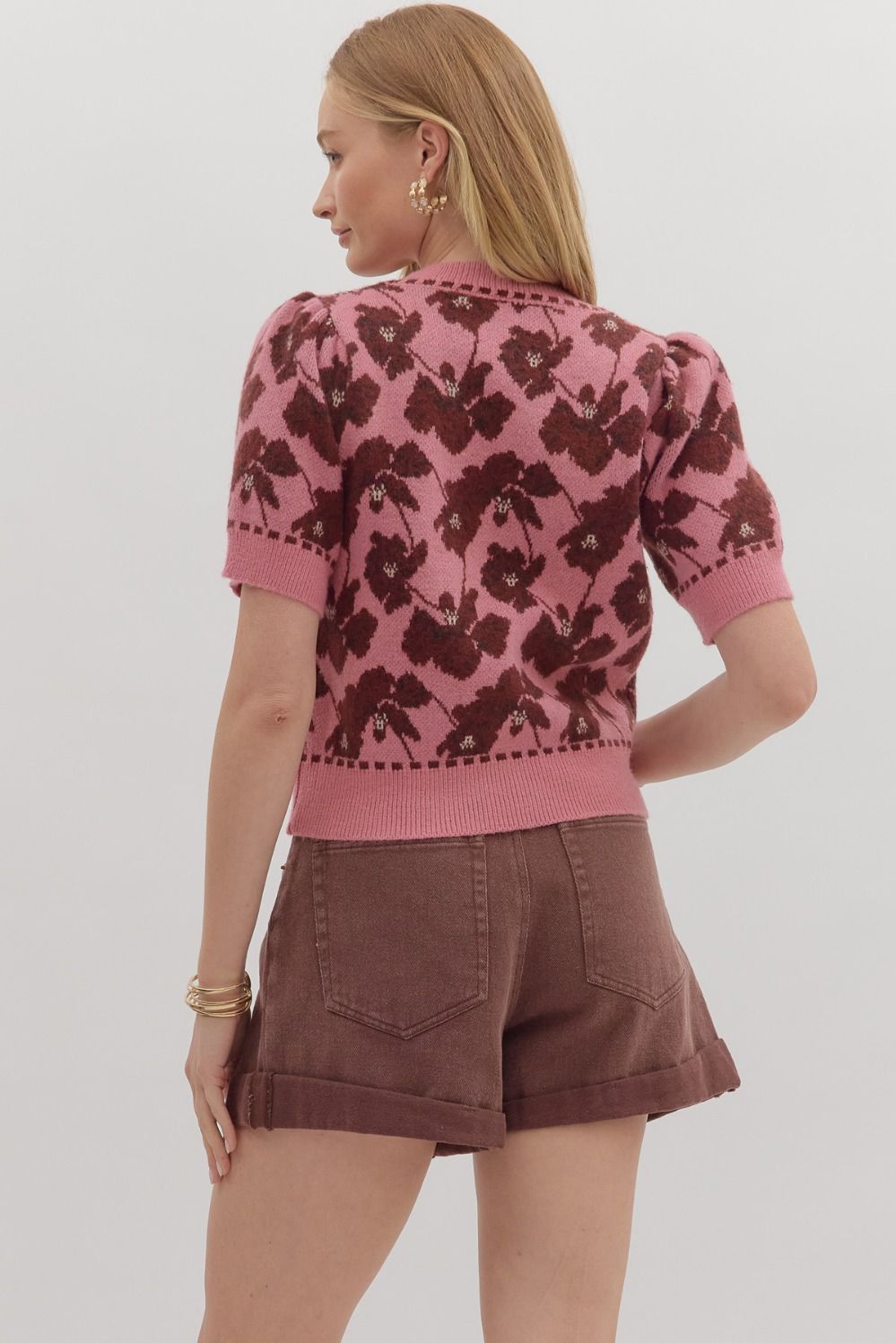 On The Vine Floral Top
