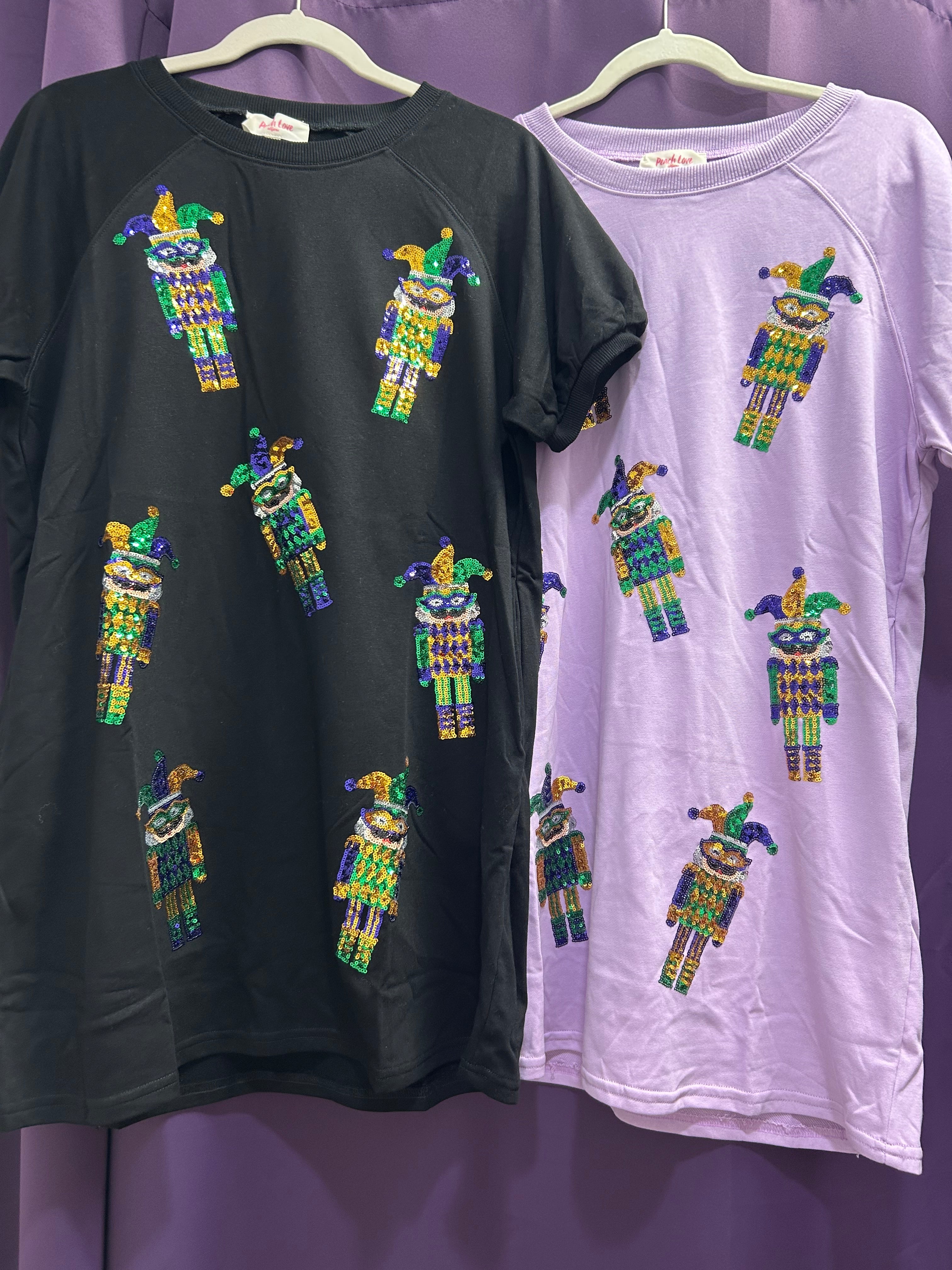 Mardi Gras Sequin Nutcracker Dress