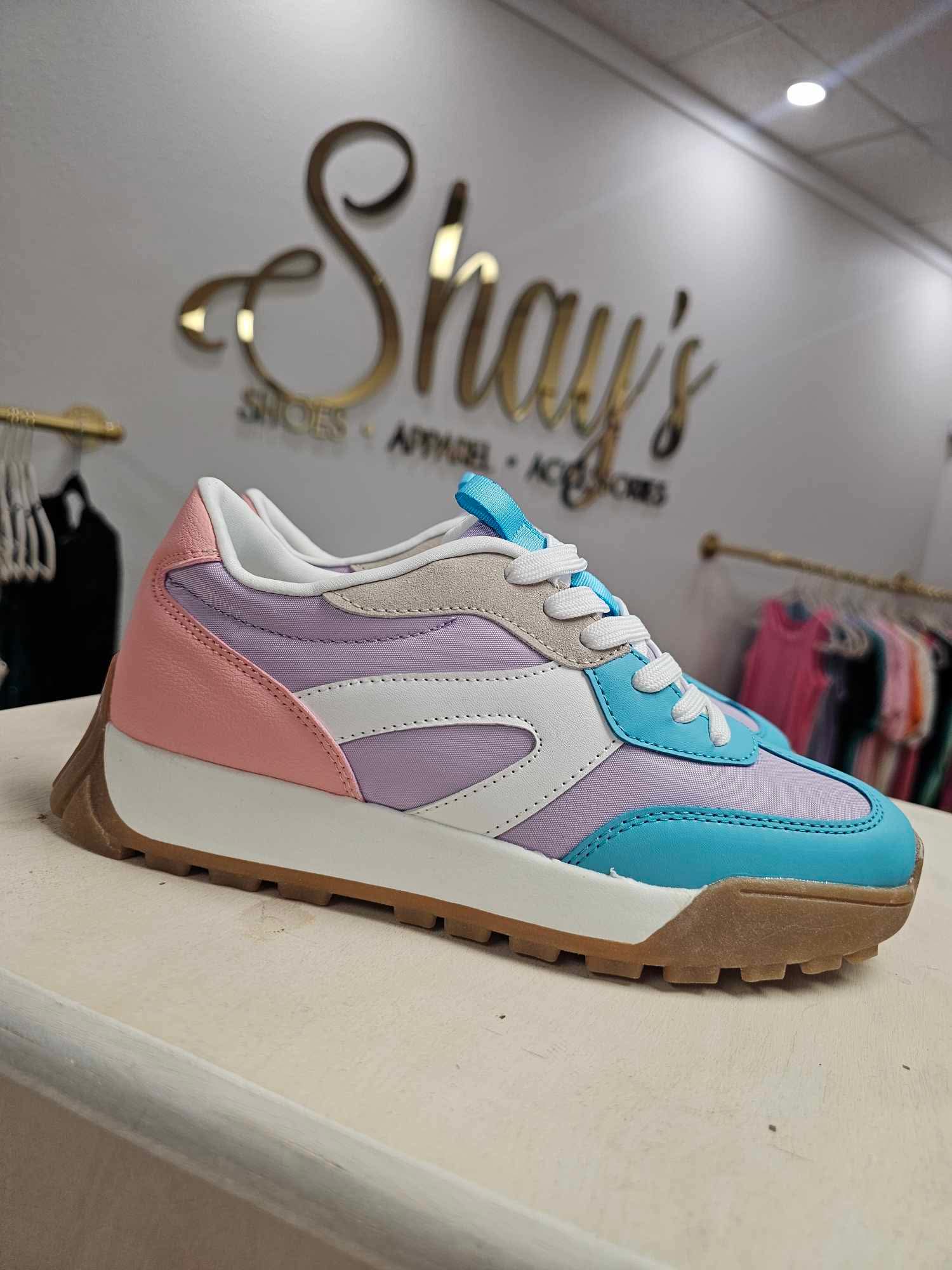 Round The Way Pastel Sneaker FINAL SALE