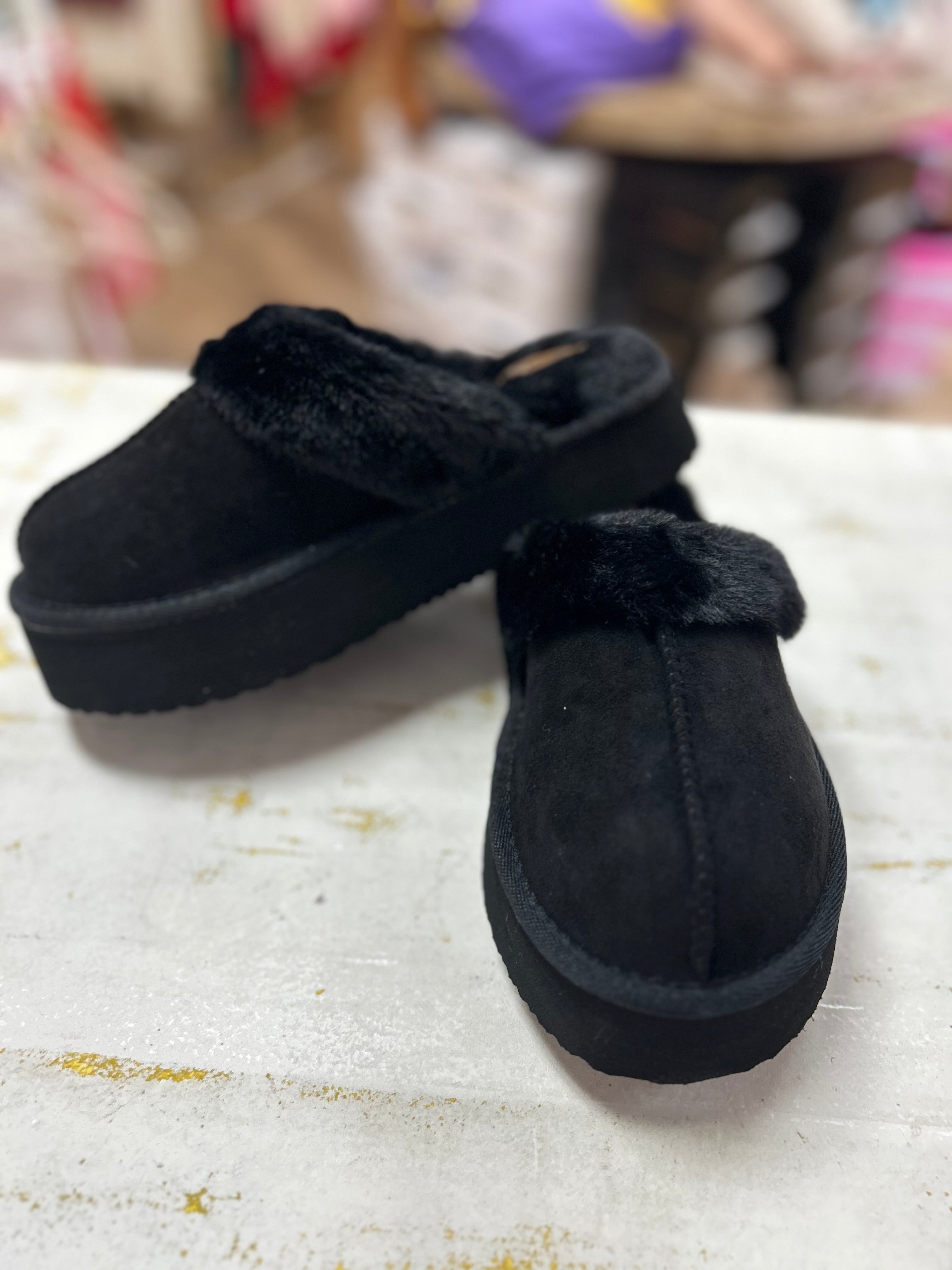 Delaney Platform Slippers