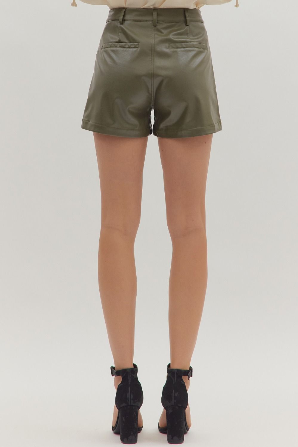 Lola- Olive Shorts