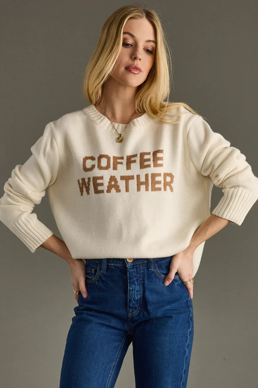 Coffee Weather- Ivory