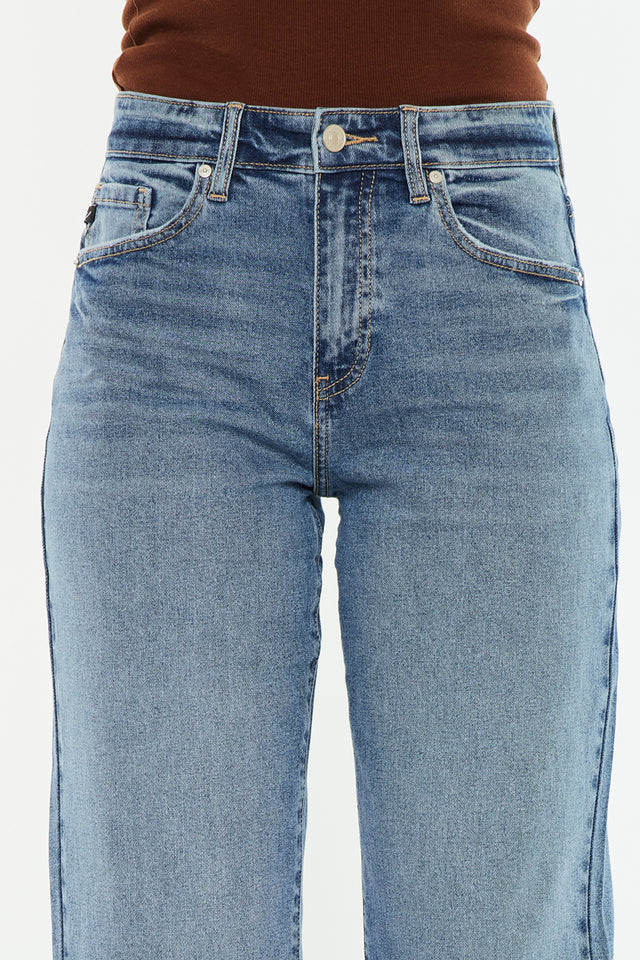 Jordana High Rise True Straight Jeans