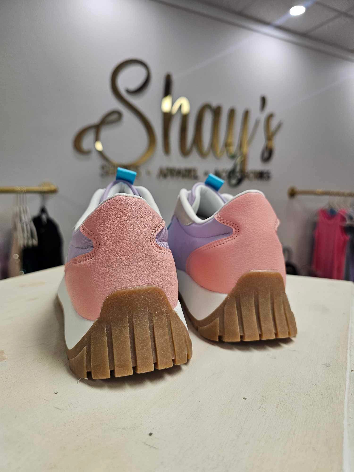 Round The Way Pastel Sneaker FINAL SALE