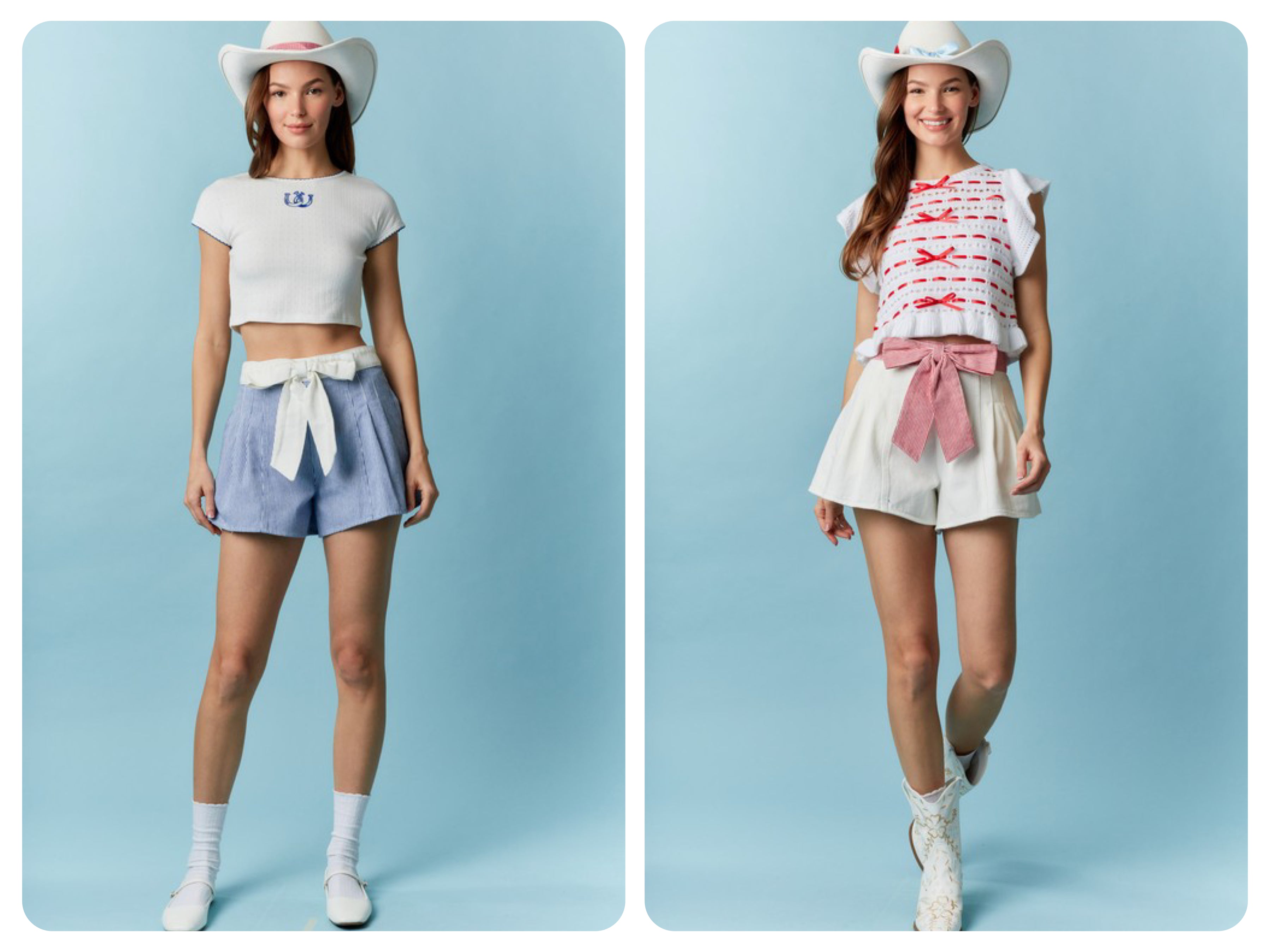 Bow Waistband Shorts